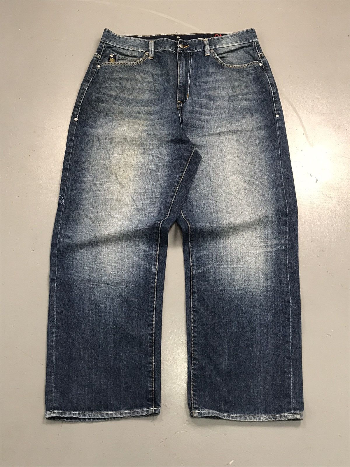 Ecko Unltd. × Vintage Vintage rare ECKO UNLTD snake 🐍 embroidered denim Size US 36 / EU 52 - 3 Thumbnail