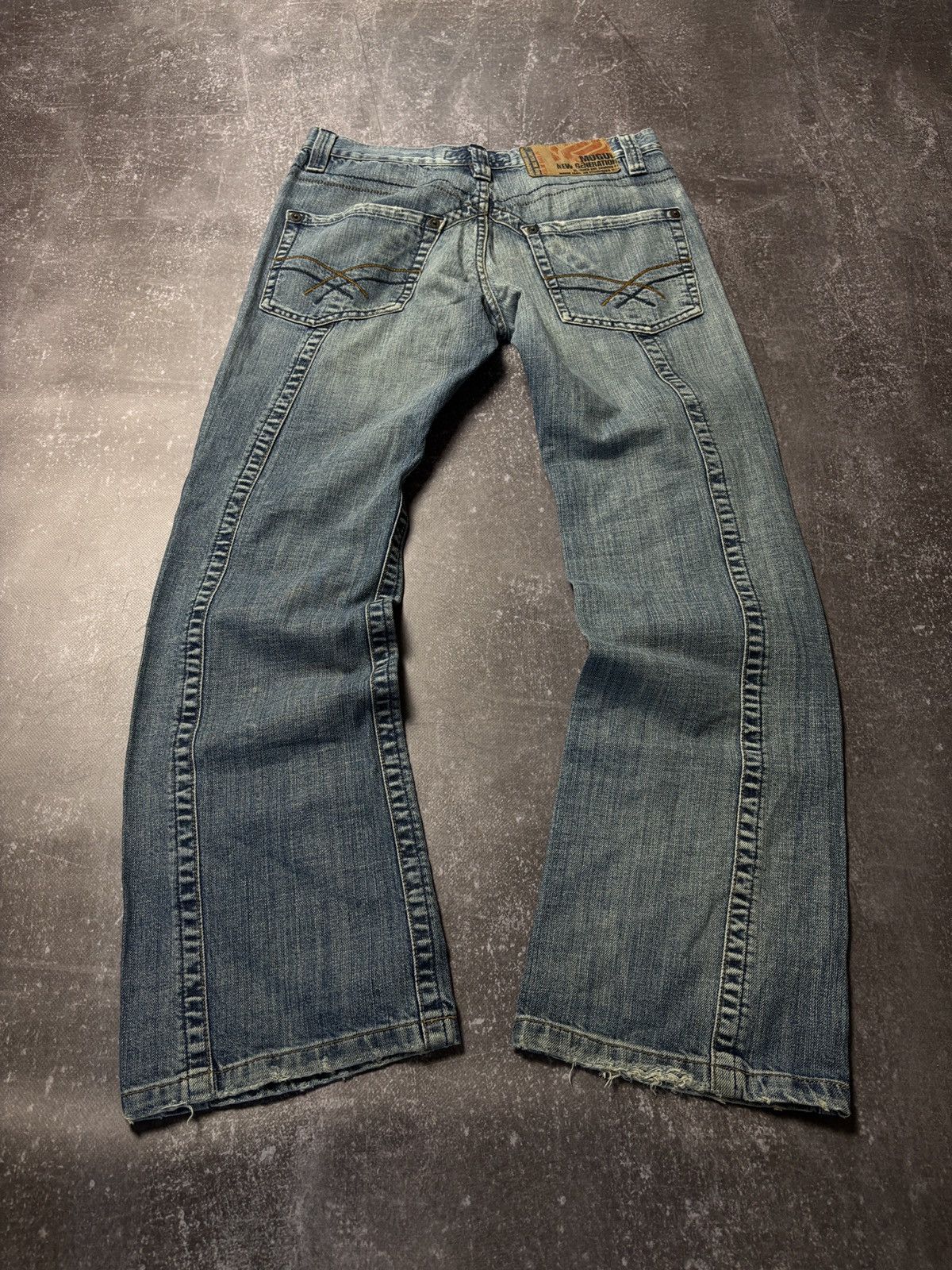 Pre-owned Hysteric Glamour X If Six Was Nine Fade Vintage Y2k Jeans Japan If Six Was Nine Style Hysteric In Blue