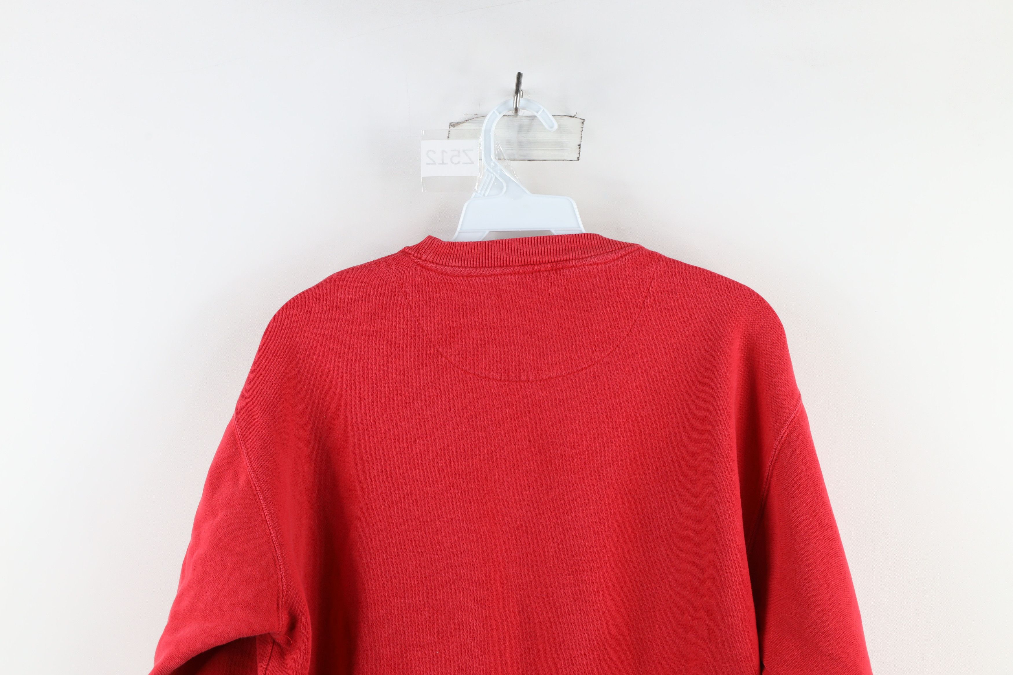 Vintage Vintage 90s Out Script Ohio State University Sweatshirt Red Size US M / EU 48-50 / 2 - 9 Thumbnail