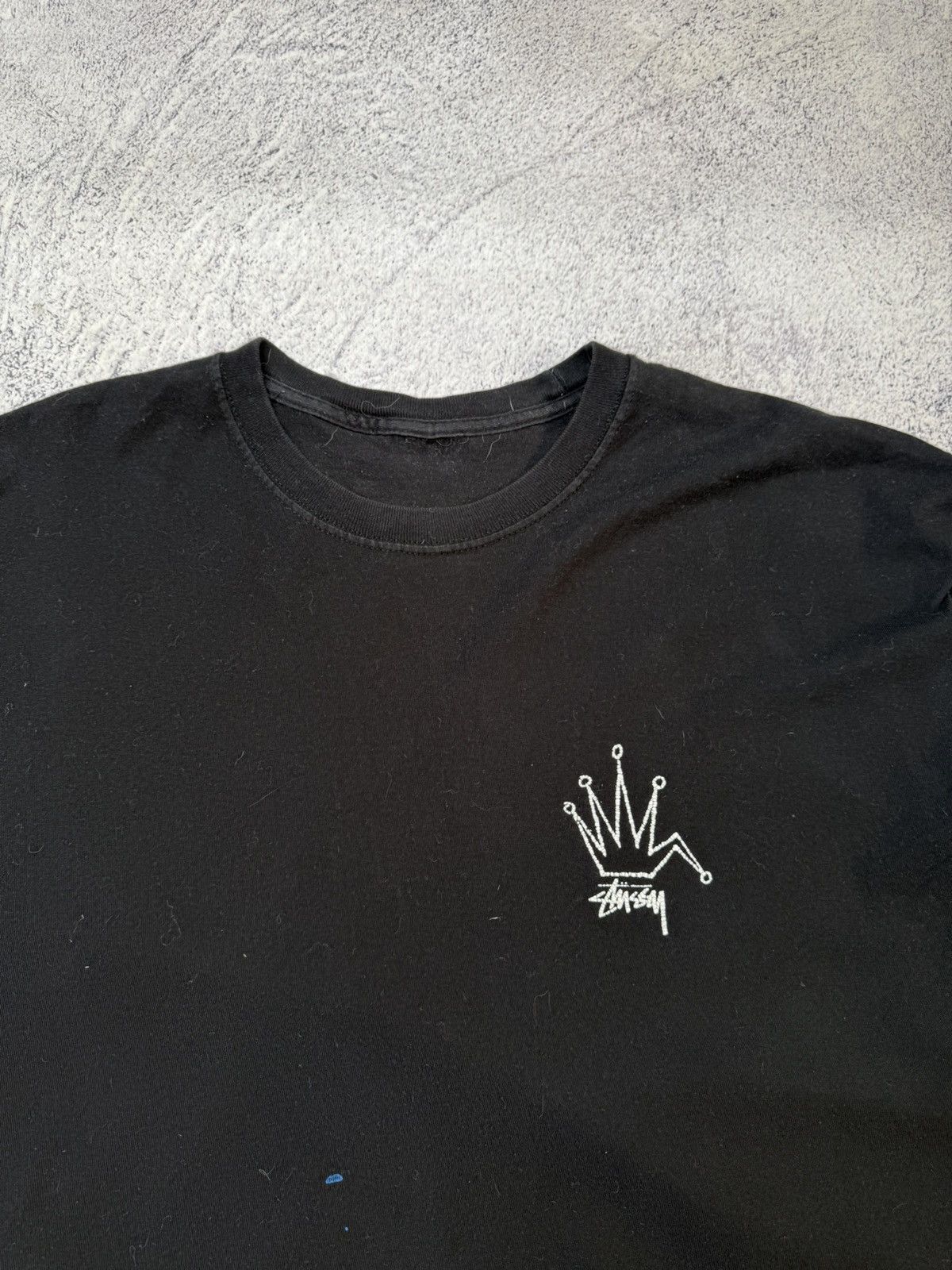 Stussy Vintage Stussy Crown T Shirt Y2K Size US XL / EU 56 / 4 - 7 Thumbnail