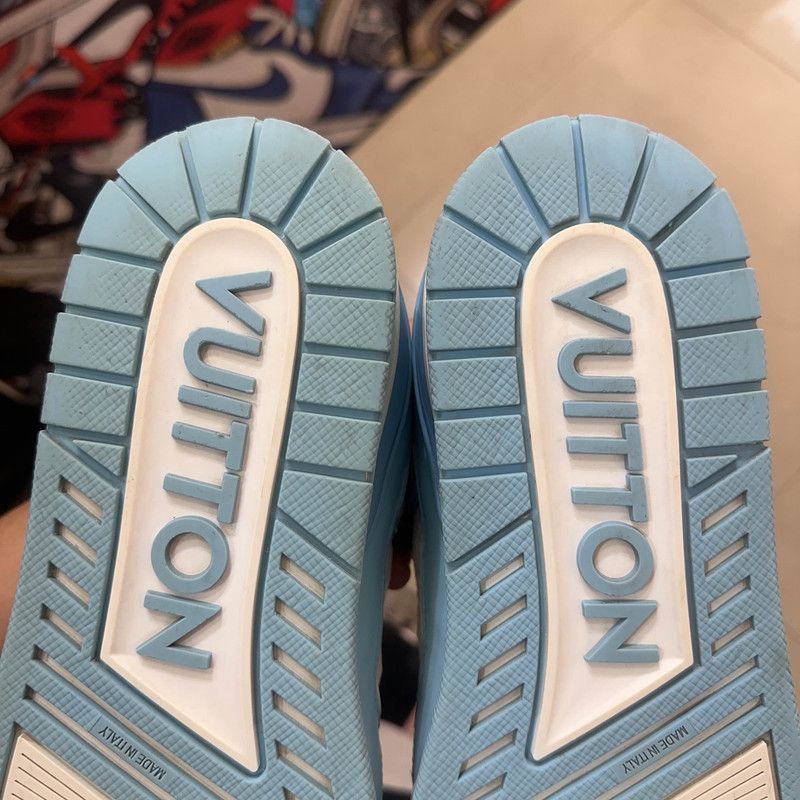 Louis Vuitton Louis Vuitton Stylish Low-Top Leather Sneakers -2508 Size US 8.5 / EU 41-42 - 9 Thumbnail