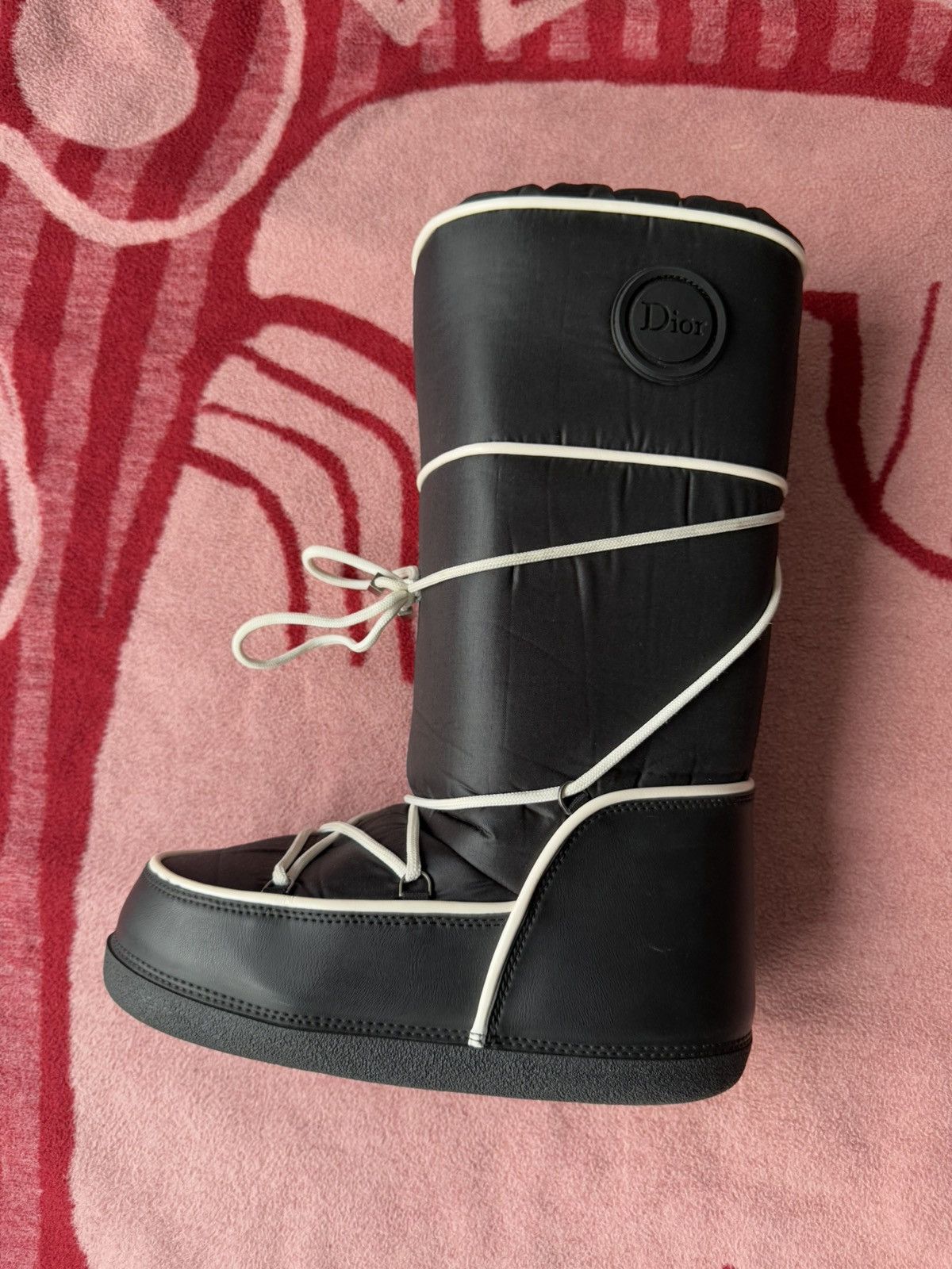Dior × John Galliano Vintage Dior John Galiano Era snow boots designer avantgarde Size US 10 / IT 40 - 6 Thumbnail