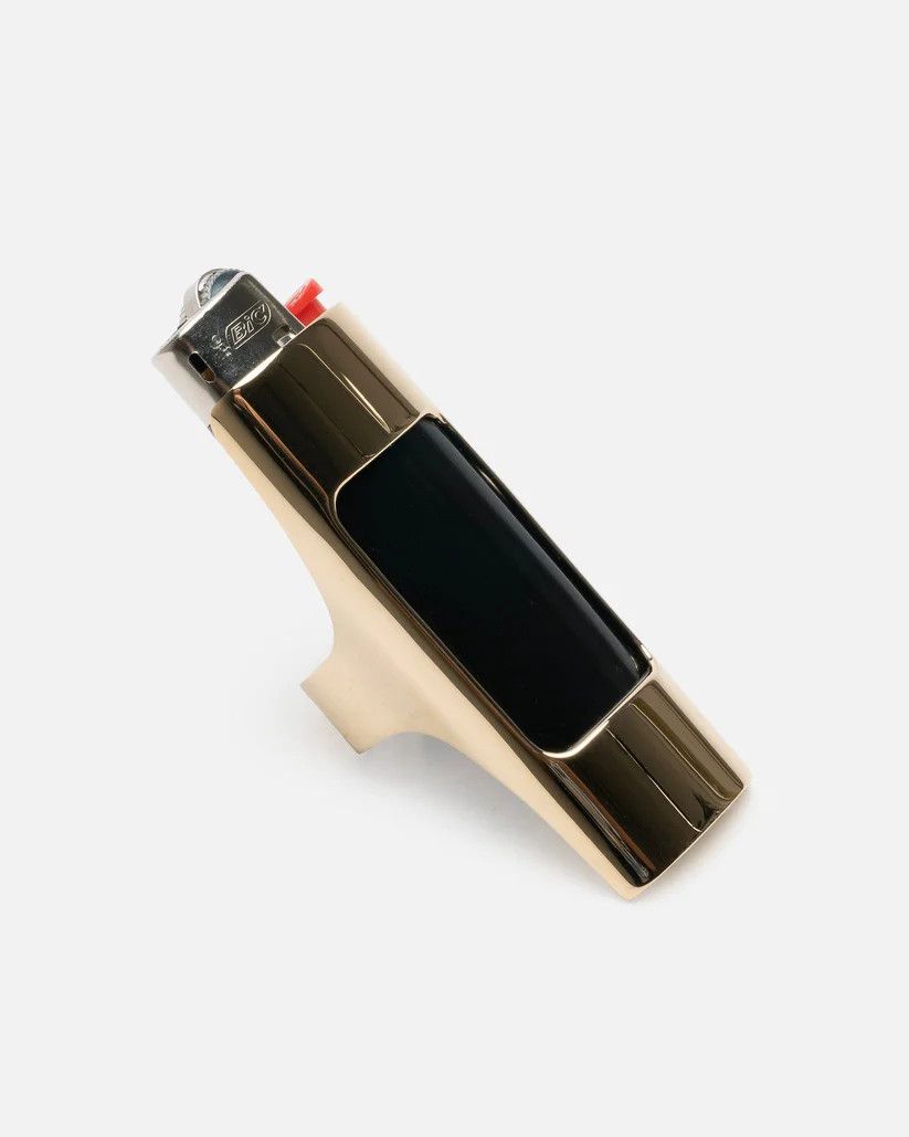 Vetements o1s1v1r1oon0925 Size: Medium/ Lighter Holder Ring in Golden Size ONE SIZE - 5 Thumbnail