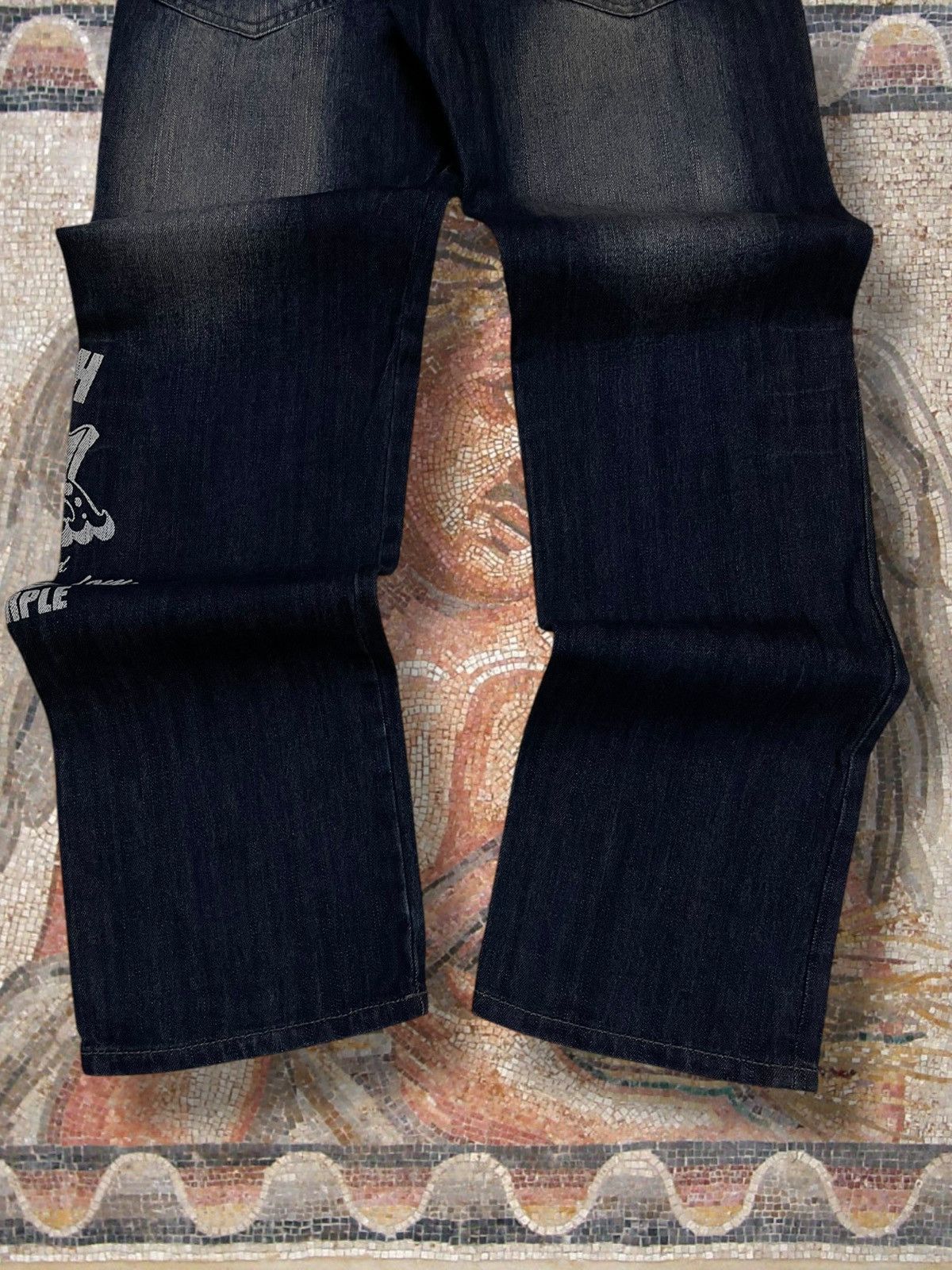 Hysteric Glamour Vintage Og 90s Designer Japan Back & Forth Distressed Denim Size US 31 - 12 Thumbnail