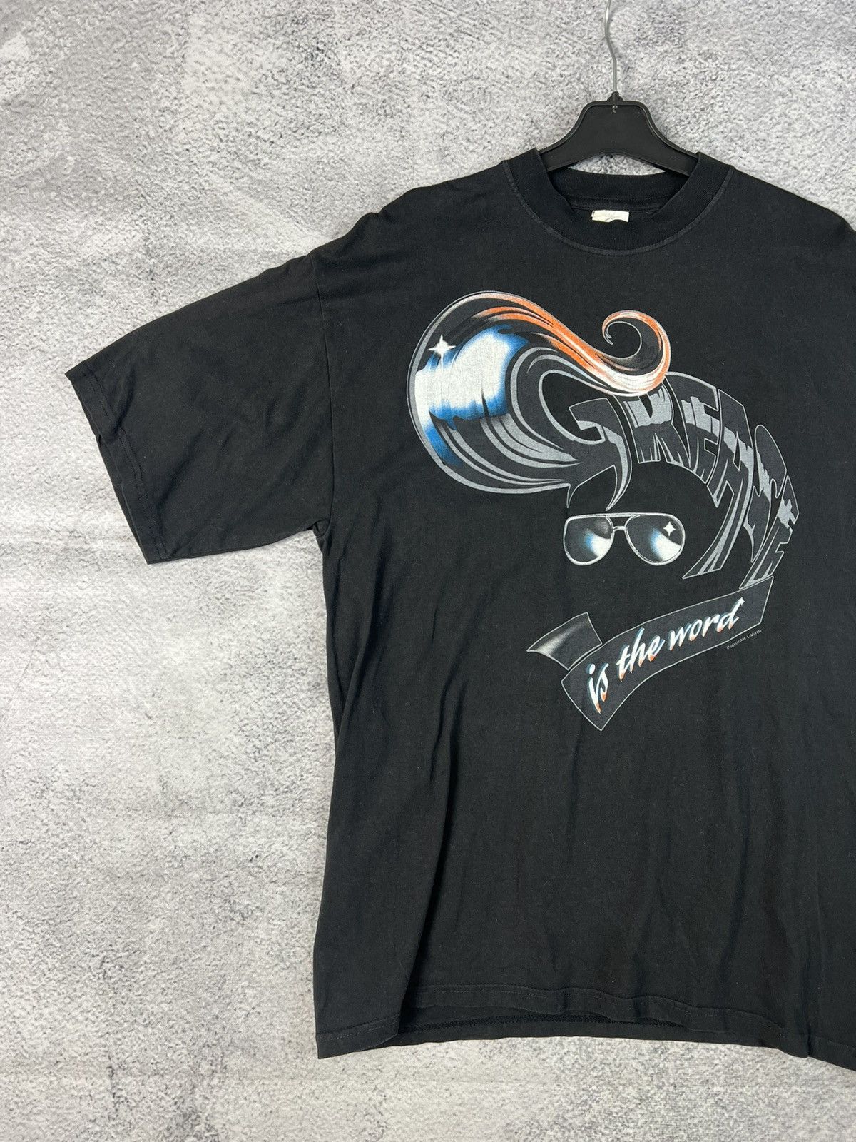 Band Tees × Vintage Vintage Grease in the world movie musical single stitch Tee Size US L / EU 52-54 / 3 - 4 Thumbnail