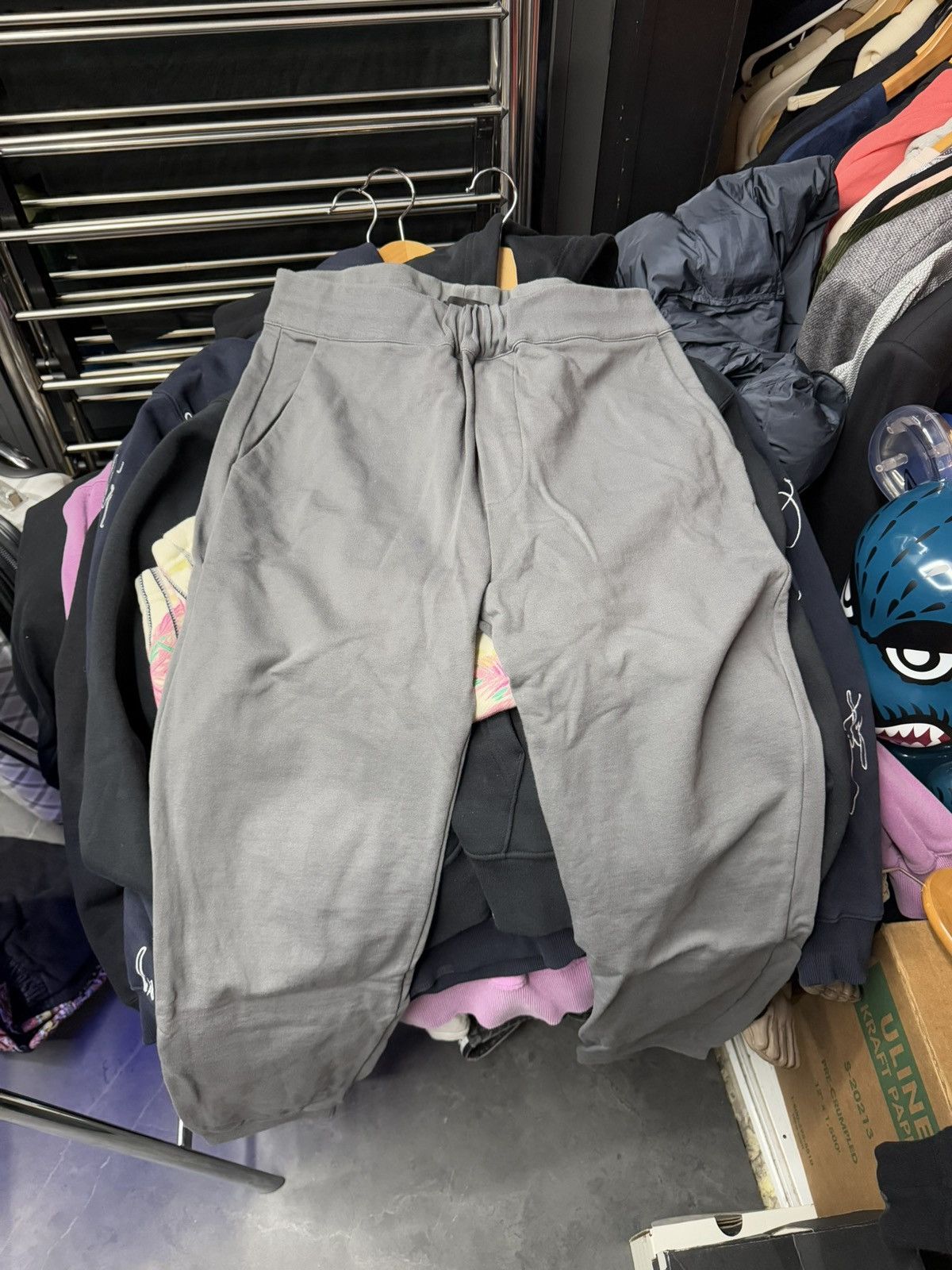 Prada Prada Grey Thick Fabric Sweatpants Size Large Size US 34 / EU 50 - 1 Thumbnail