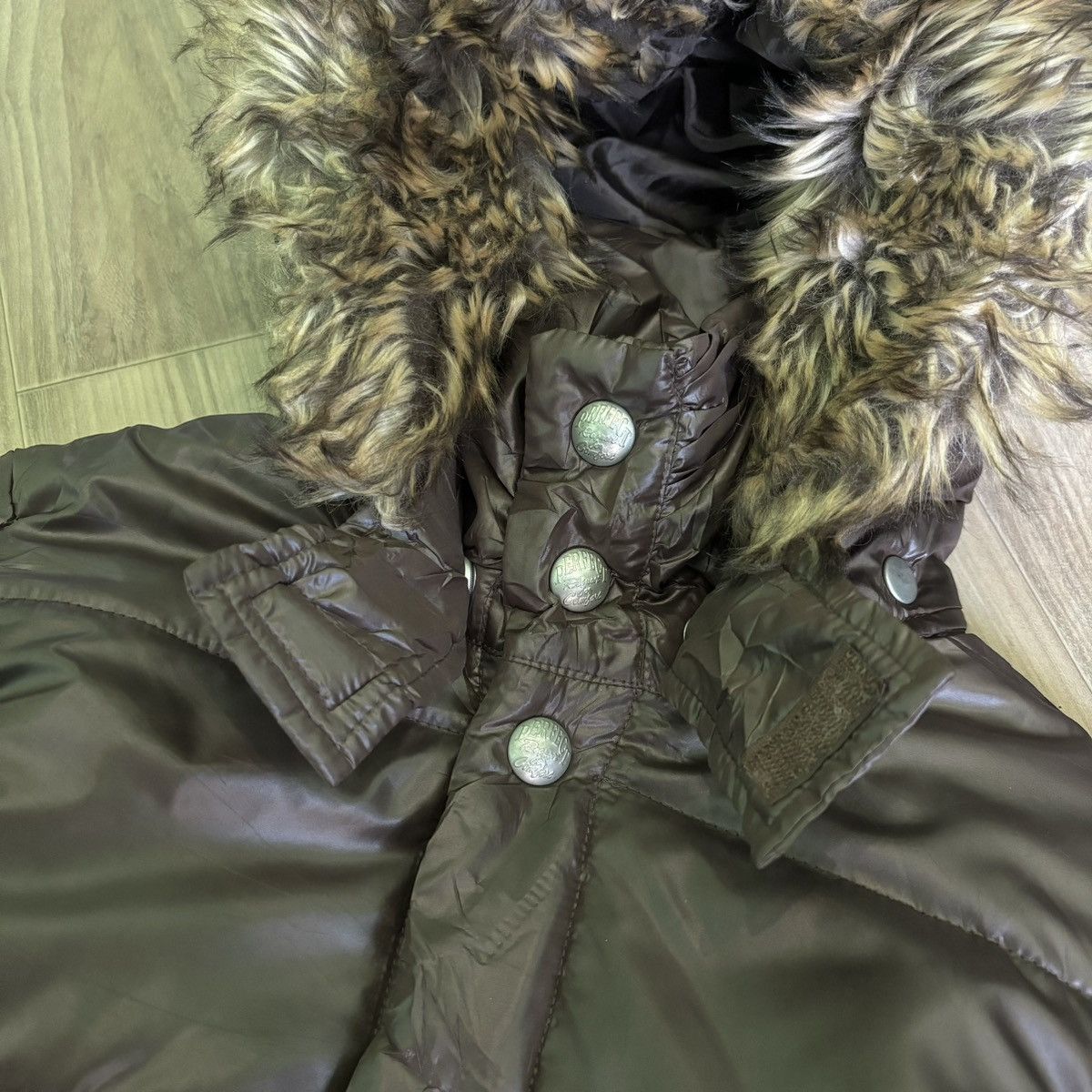 14th Addiction × If Six Was Nine × Le Grande Bleu (L.G.B.) Ifsixwasnine LGB Style fur jacket down puffer vintage Y2K Size US M / EU 48-50 / 2 - 8 Thumbnail