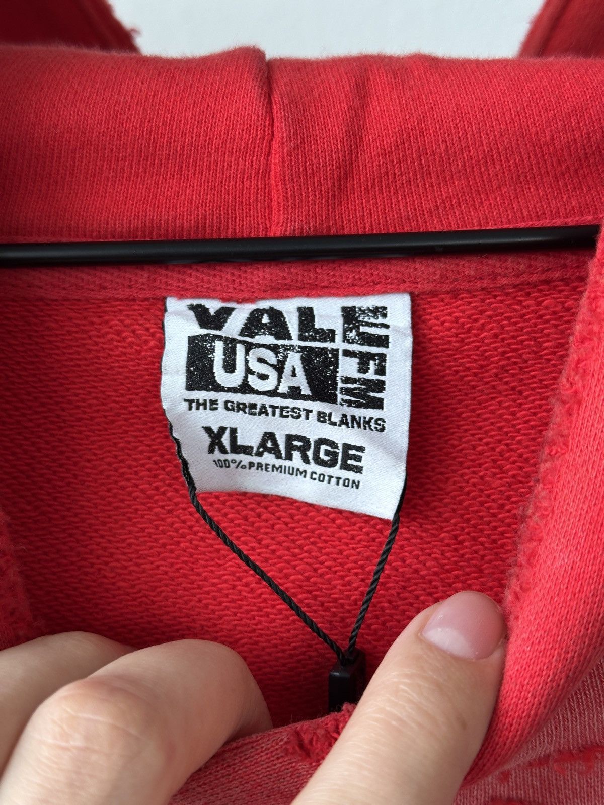 Vale Vale 14 Rhinestone Hoodie Red Size US XL / EU 56 / 4 - 4 Thumbnail