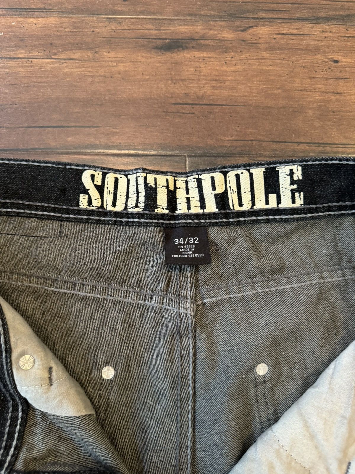 Southpole Y2K Black Southpole Baggy Jeans Size US 34 / EU 50 - 9 Thumbnail