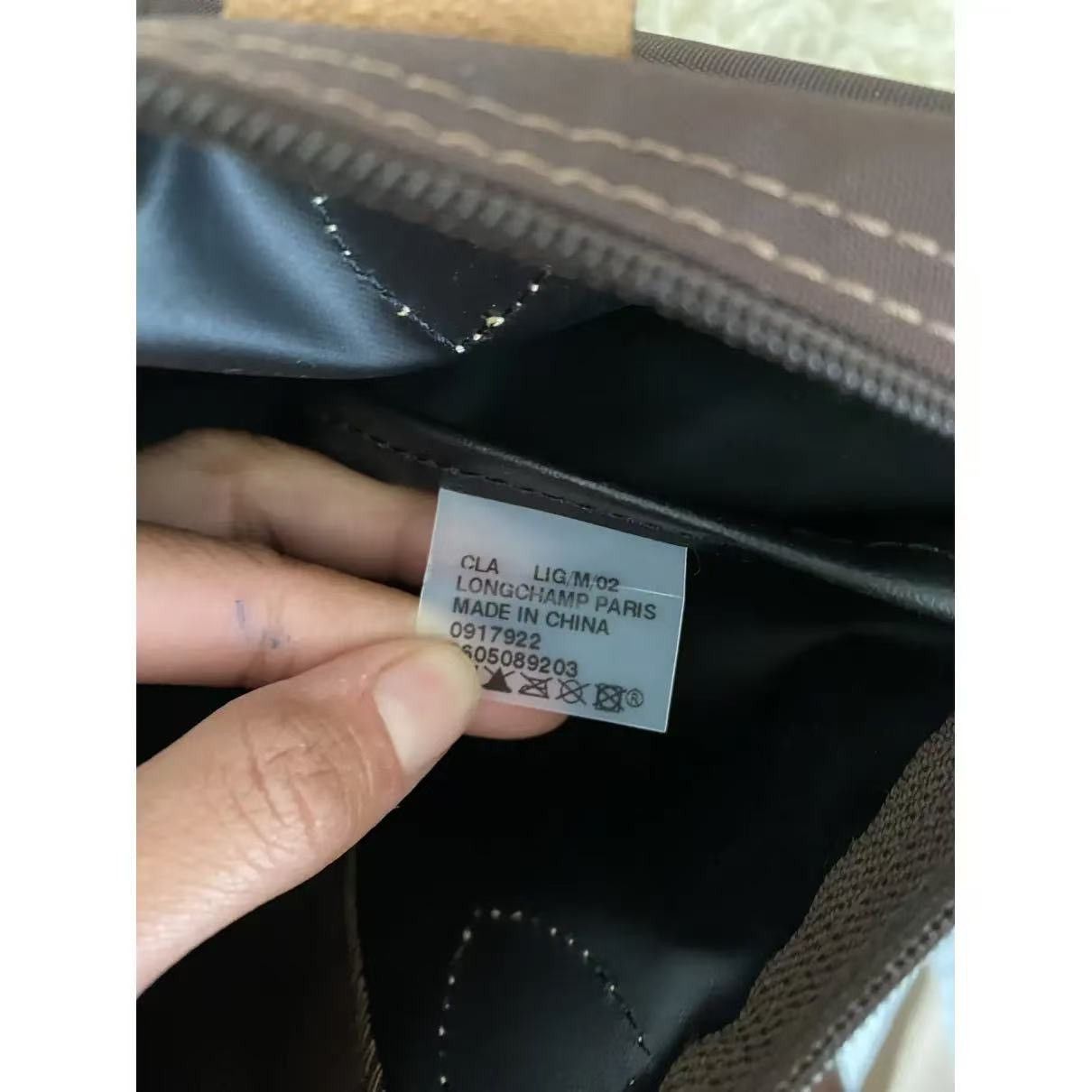 Longchamp Longchamp Pliage Handbag Leather Size ONE SIZE - 6 Thumbnail