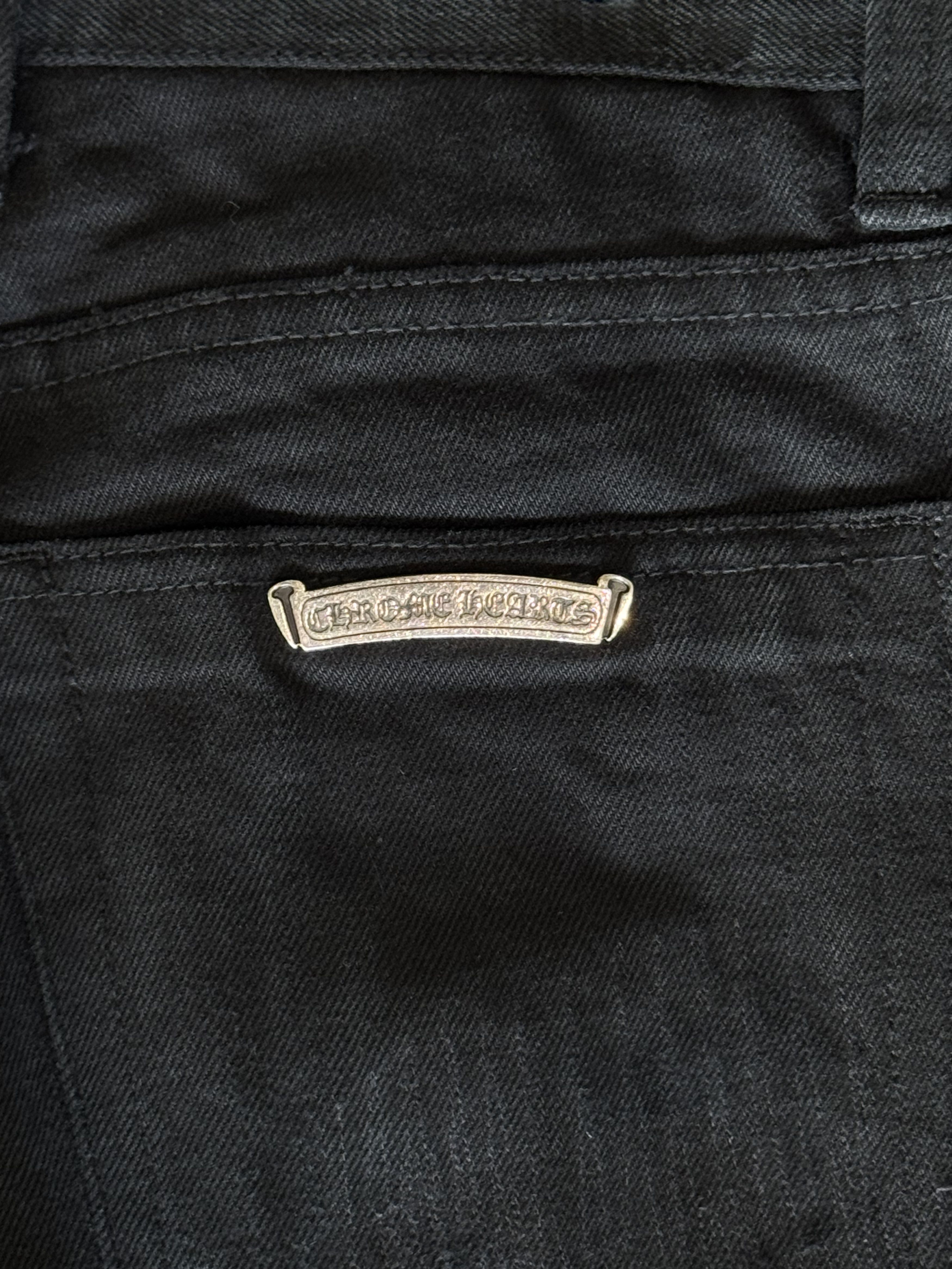 Chrome Hearts 2010's Black Denim Size US 32 / EU 48 - 6 Thumbnail