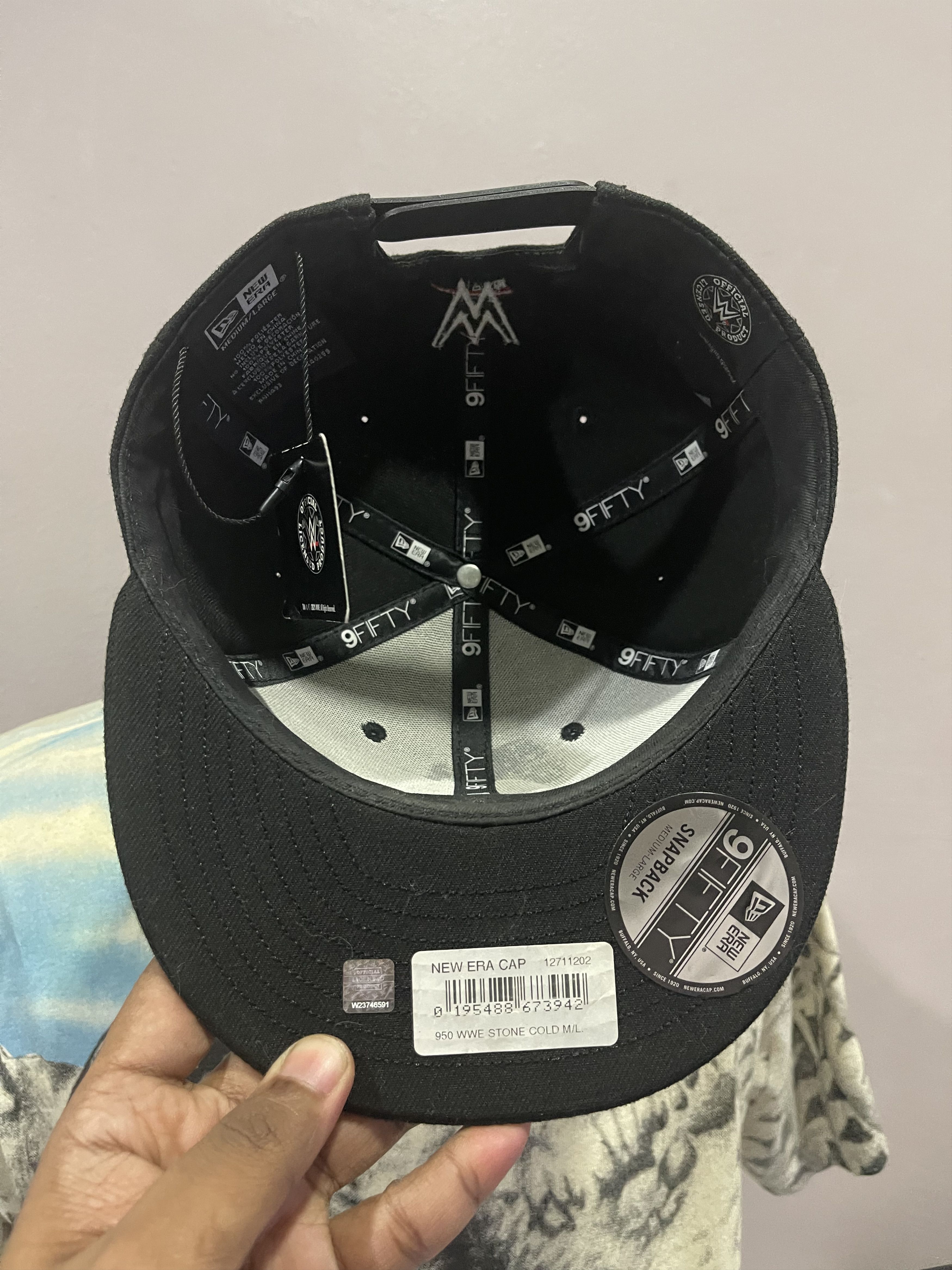 New Era New Era X Stone Cold Steve Austin WWE Hat Cap Size ONE SIZE - 8 Thumbnail