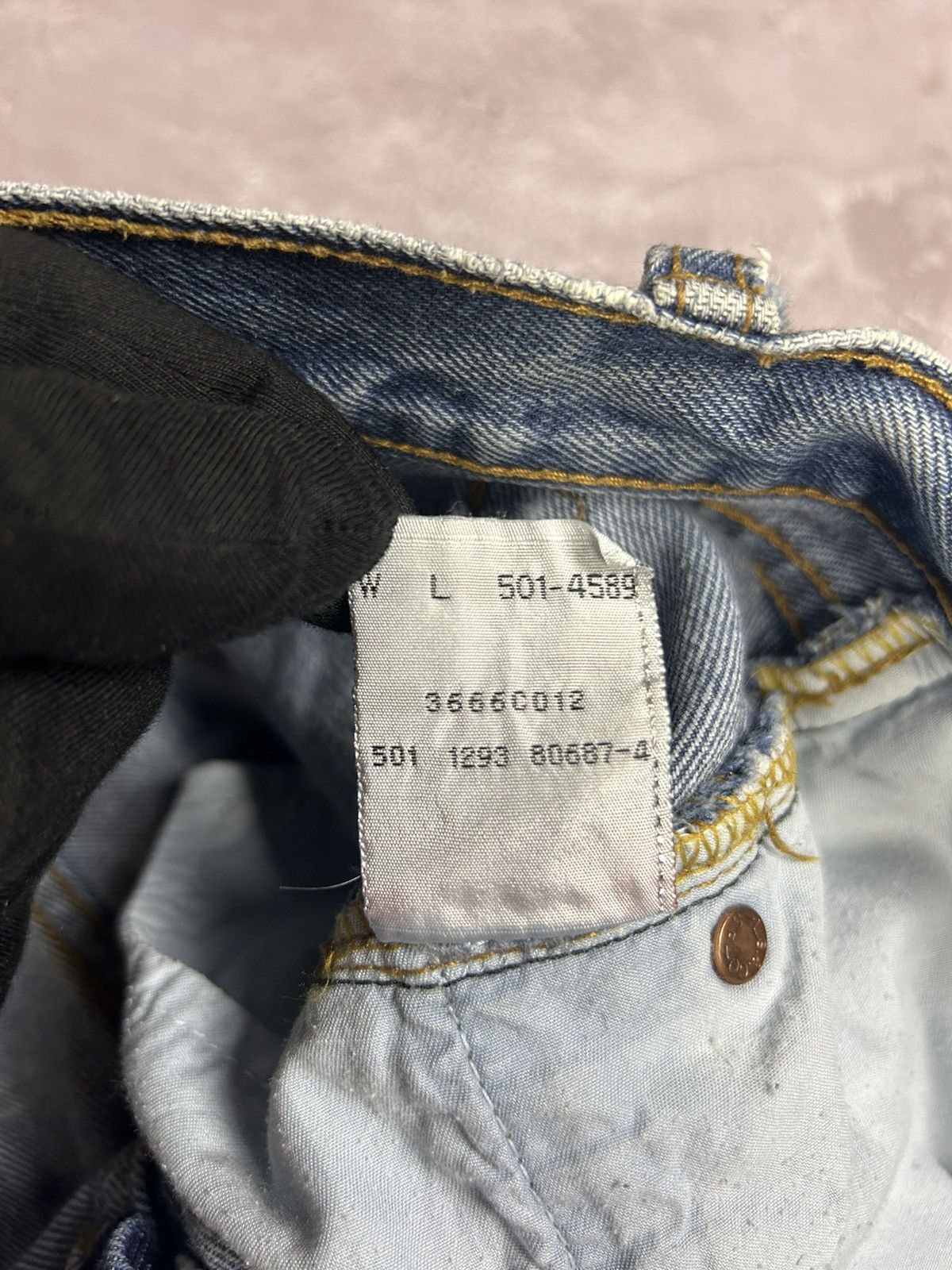Levi's × Vintage y2k Levis 501xx Red Tab Jeans Vintage sz 34x32 90s RARE Size US 34 / EU 50 - 12 Thumbnail