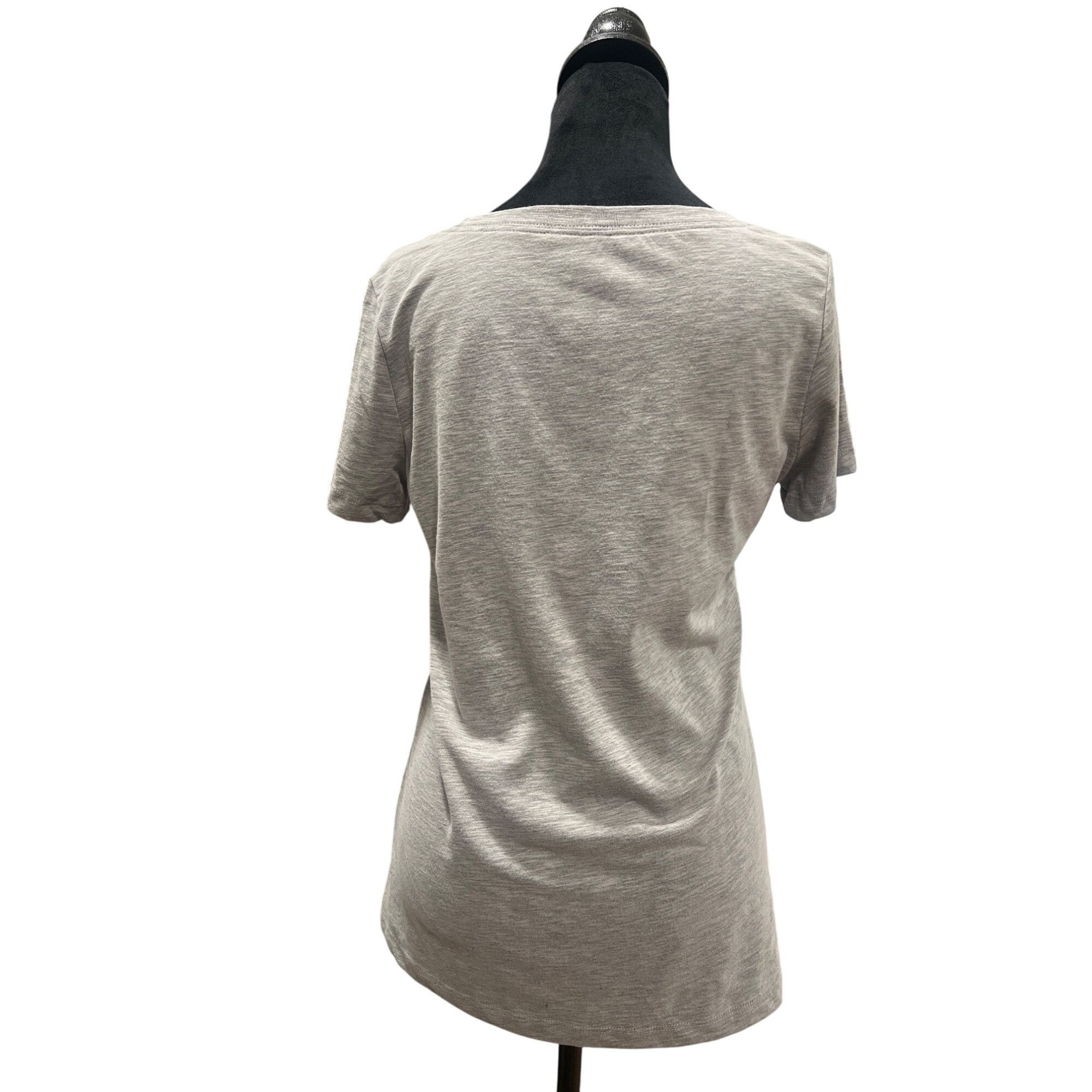 Nike NIKE Women's Grey Dri-Fit Training T-Shirt S Size S / US 4 / IT 40 - 3 Thumbnail