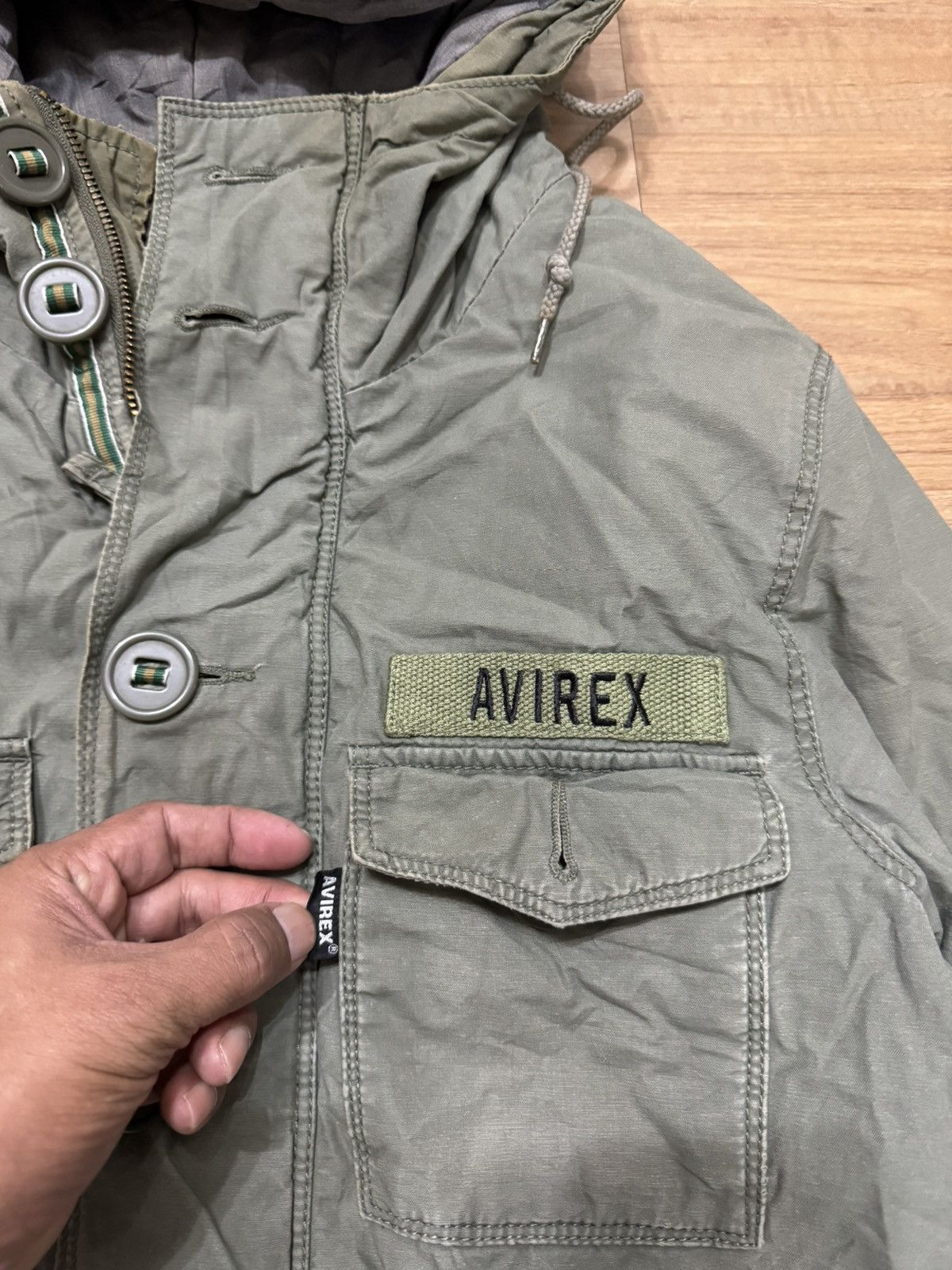 Avirex AVIREX MILITARY PUFFER JACKET Size US M / EU 48-50 / 2 - 3 Thumbnail