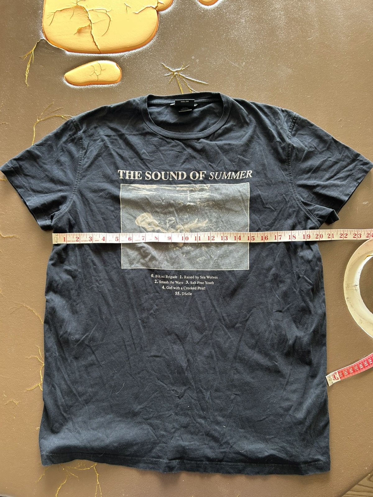 Diesel Diesel Sound Of Summer Painting Tee Black Size US M / EU 48-50 / 2 - 5 Thumbnail