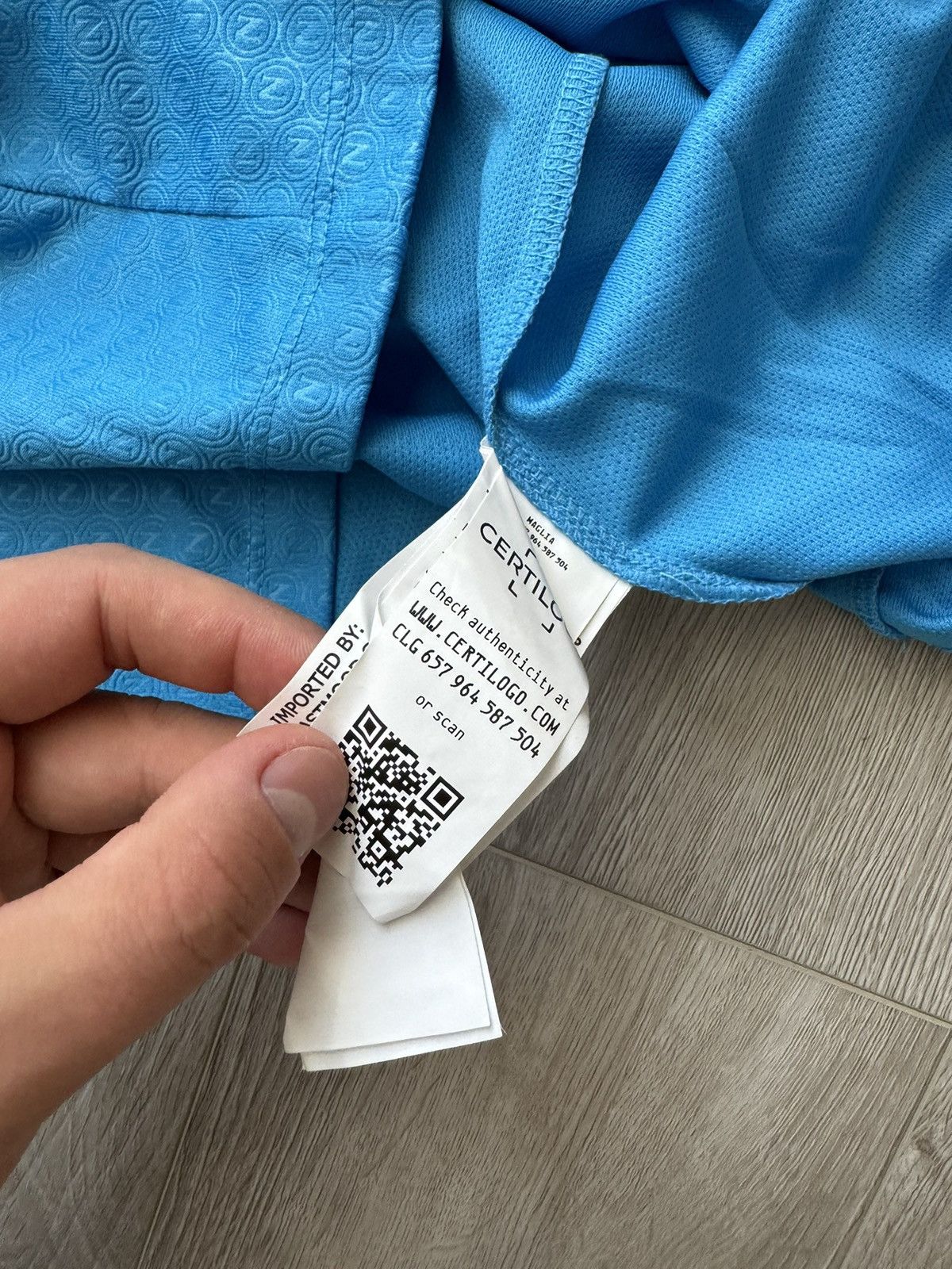 Emporio Armani Emporio Armani Giovanni Di Lorenzo Napoli Jersey (Maradona) Size US L / EU 52-54 / 3 - 7 Thumbnail