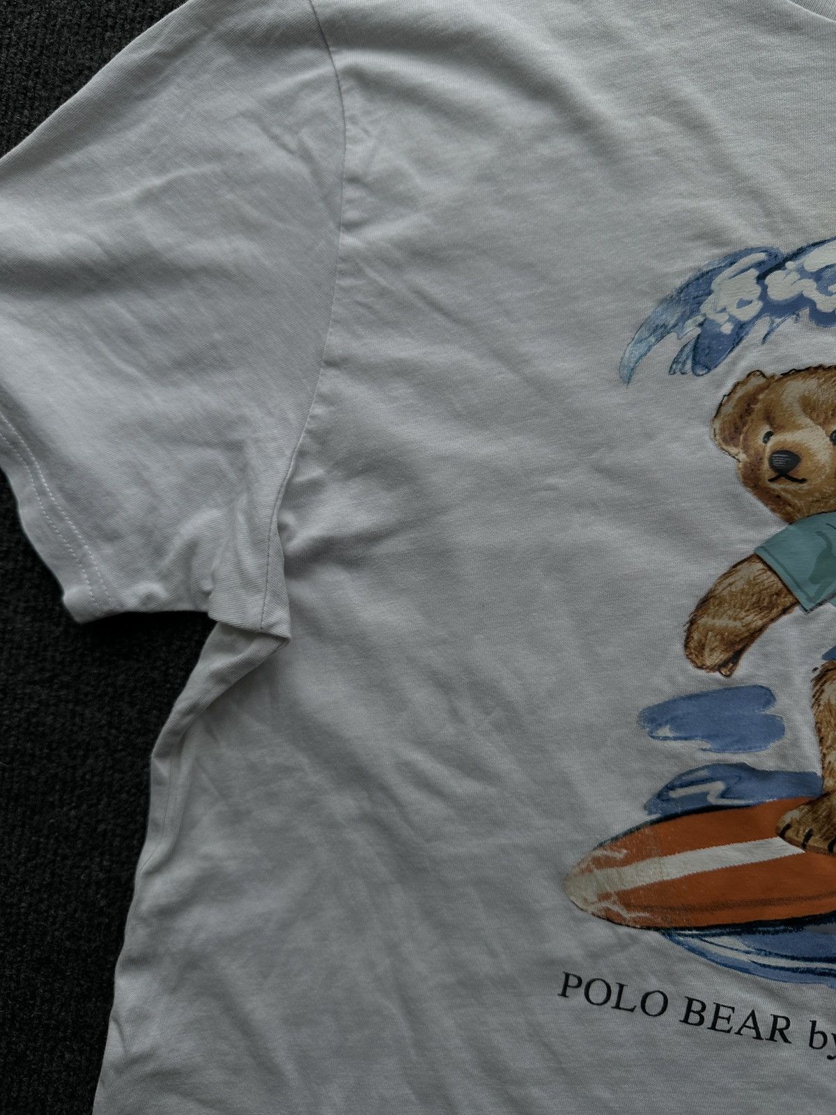 Polo Ralph Lauren 🚨VNTG RARE POLO RL BEAR T shirt big logo Ralph lauren Size US M / EU 48-50 / 2 - 11 Thumbnail