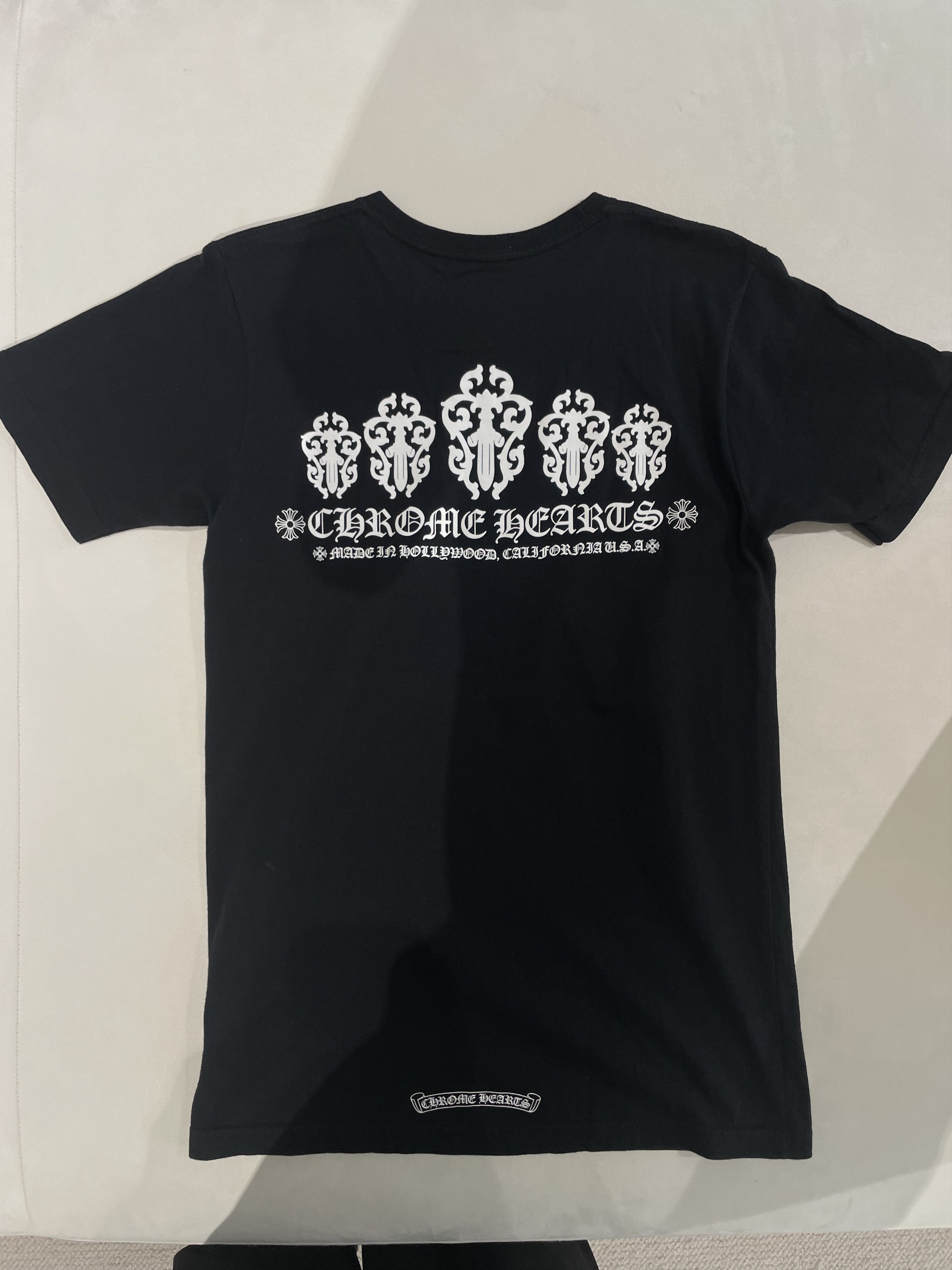 Chrome Hearts Chrome Hearts Hollywood Dagger Short Sleeve T-Shirt Tee Size S / US 4 / IT 40 - 2 Thumbnail