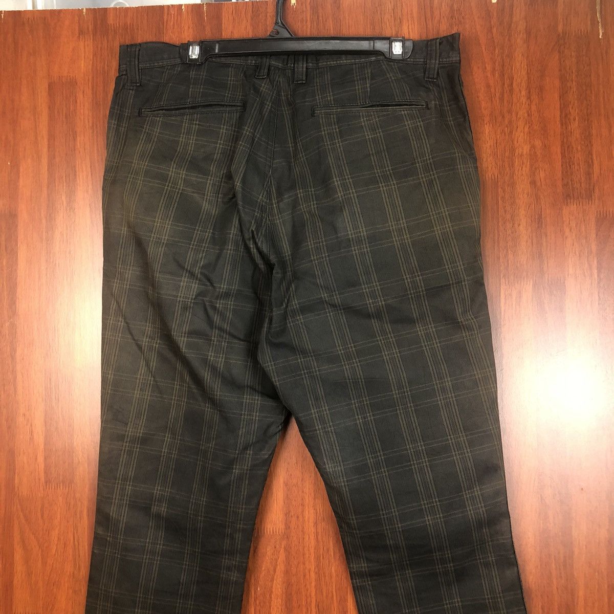 Japanese Brand Checkerd Dark Brown Casual Pants #7510 Size US 34 / EU 50 - 14 Thumbnail