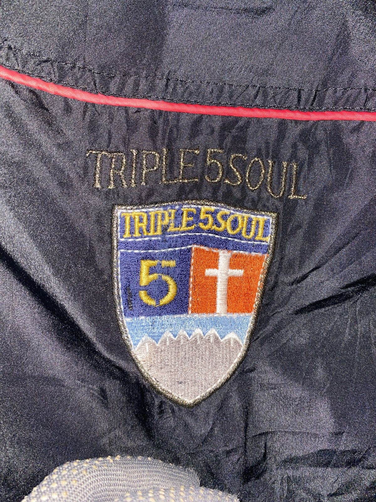 Triple 5 Soul Vintage Triple Five Soul Windbreaker Jacket –1990s/2000s NYC Size US L / EU 52-54 / 3 - 6 Thumbnail