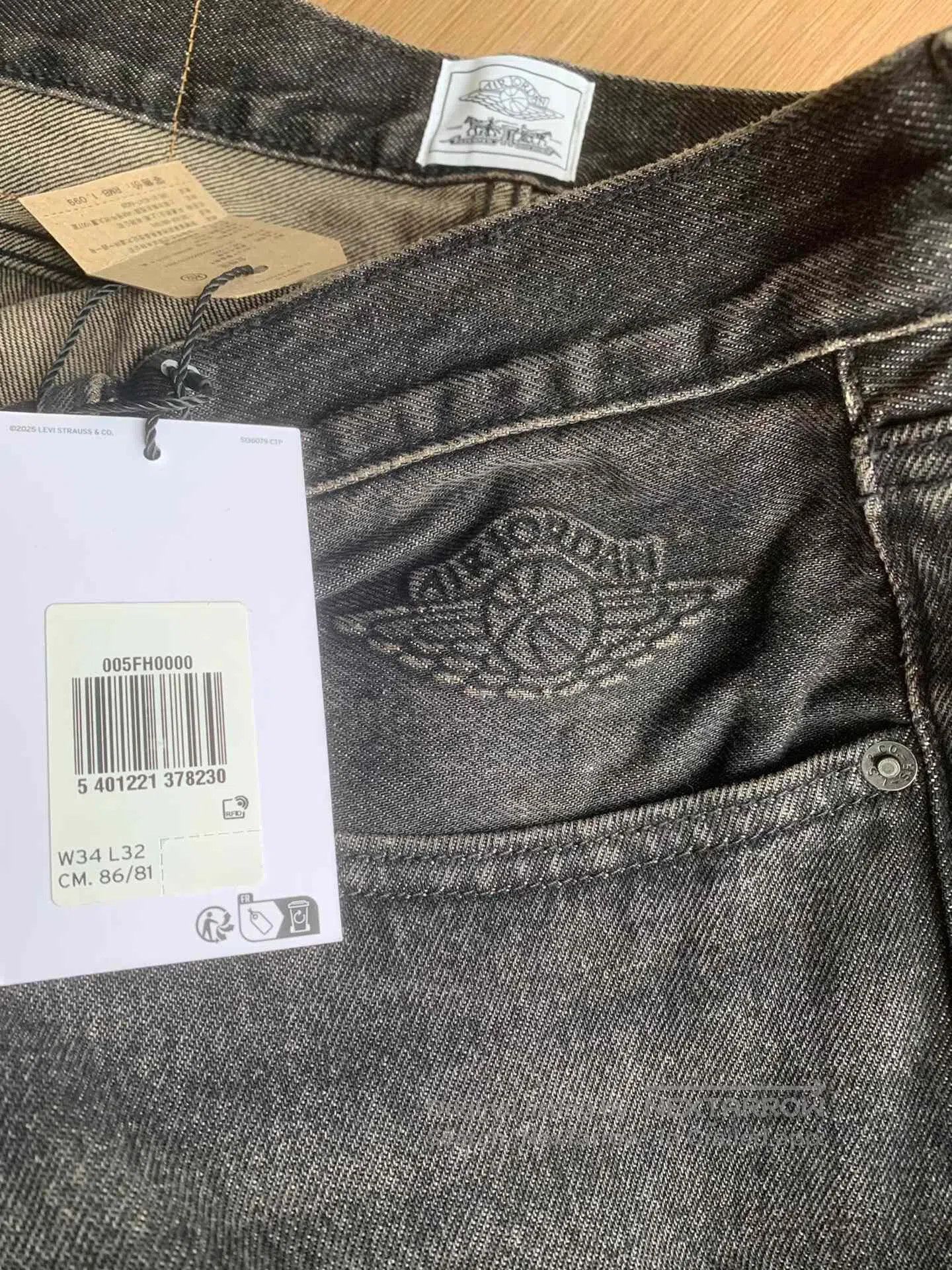Levi's Levi's x Jordan Men's Jeans. Size US 34 / EU 50 - 6 Thumbnail