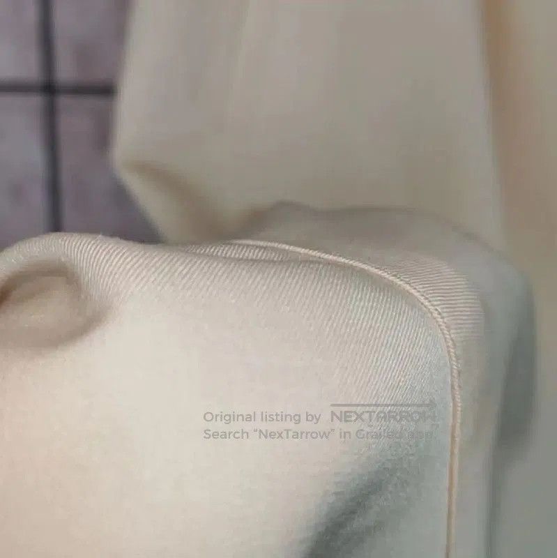 Dior Dior Beige Summer Wool Flared Pants . Size 24" / US 00 / IT 34 - 7 Thumbnail