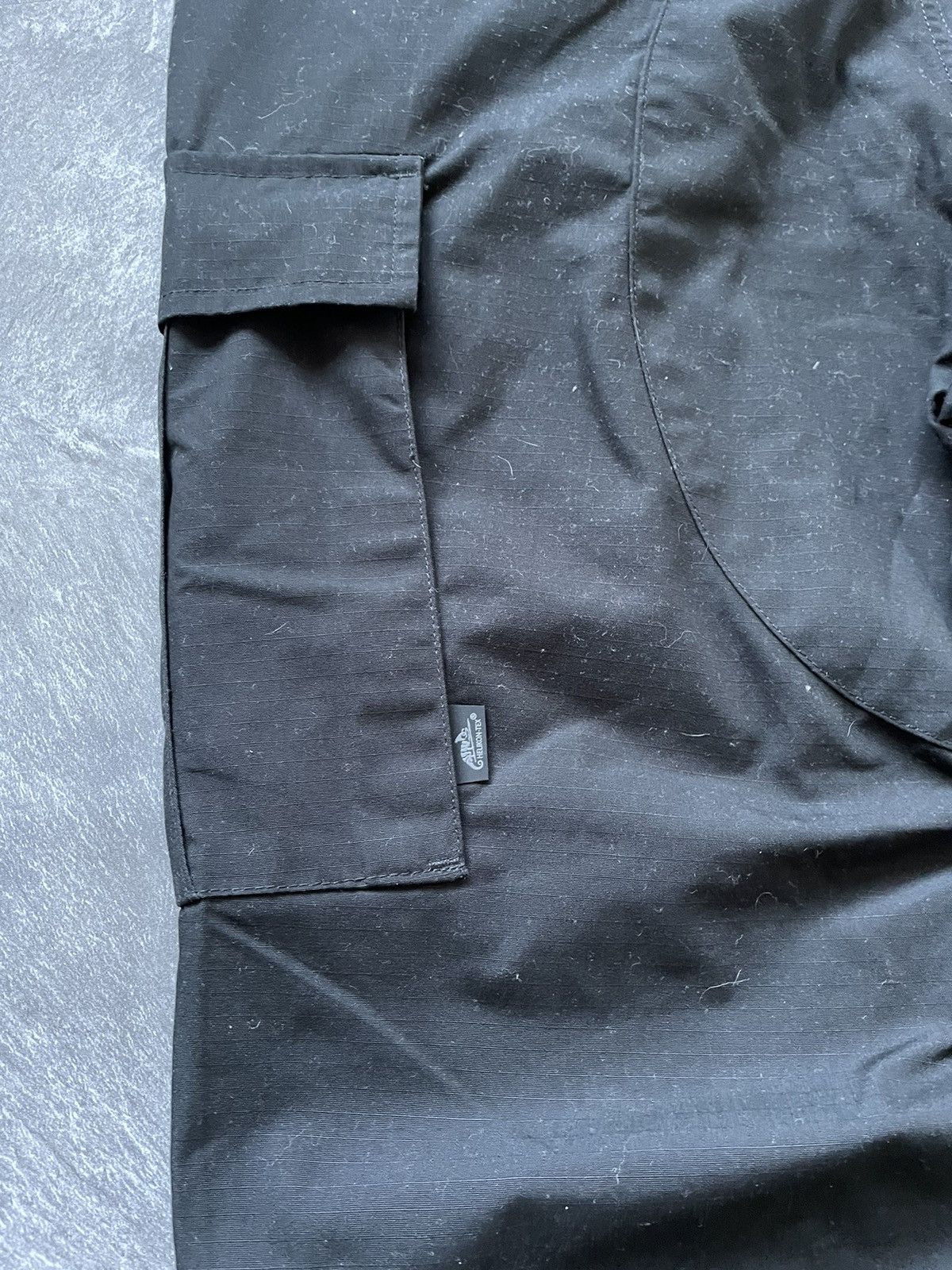 Vintage Helikon Tex military cargo black pants baggy mens XL Size US 36 / EU 52 - 8 Thumbnail