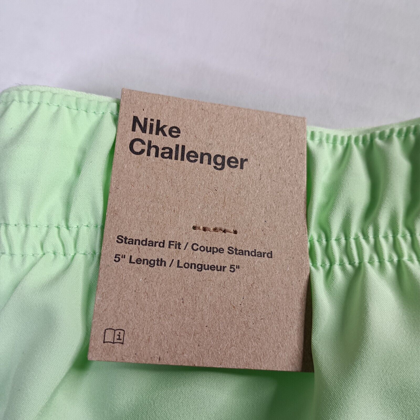 Nike Nike Challenger Running Shorts DRI-FIT Men's 2XL Vapor Green Size US 40 / EU 56 - 8 Thumbnail