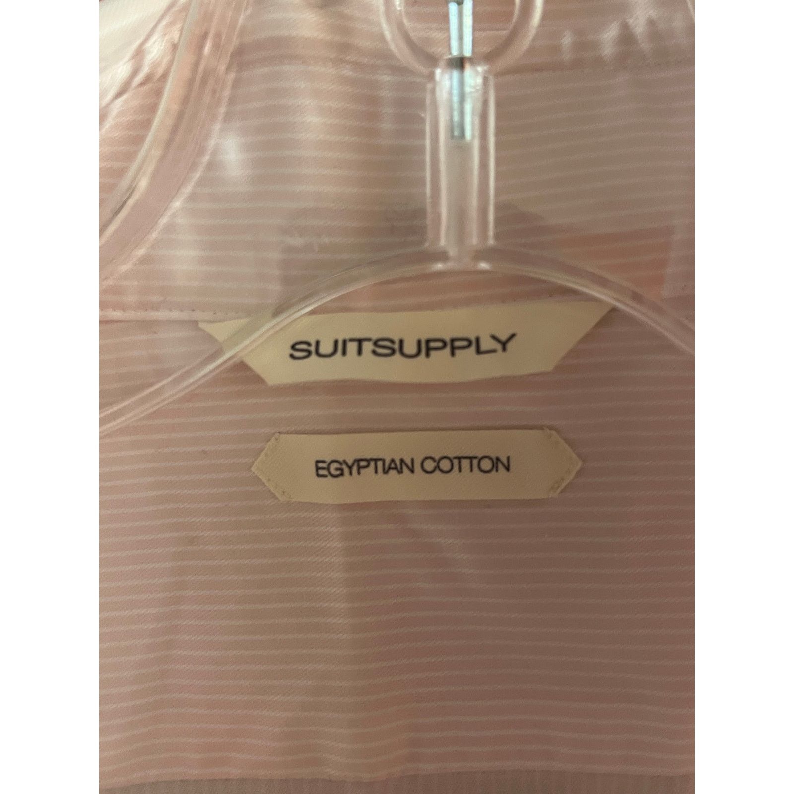 Suitsupply SuitSupply - Thomas Mason Button Shirt / Pink / 17 3/4 Size US XL / EU 56 / 4 - 3 Thumbnail