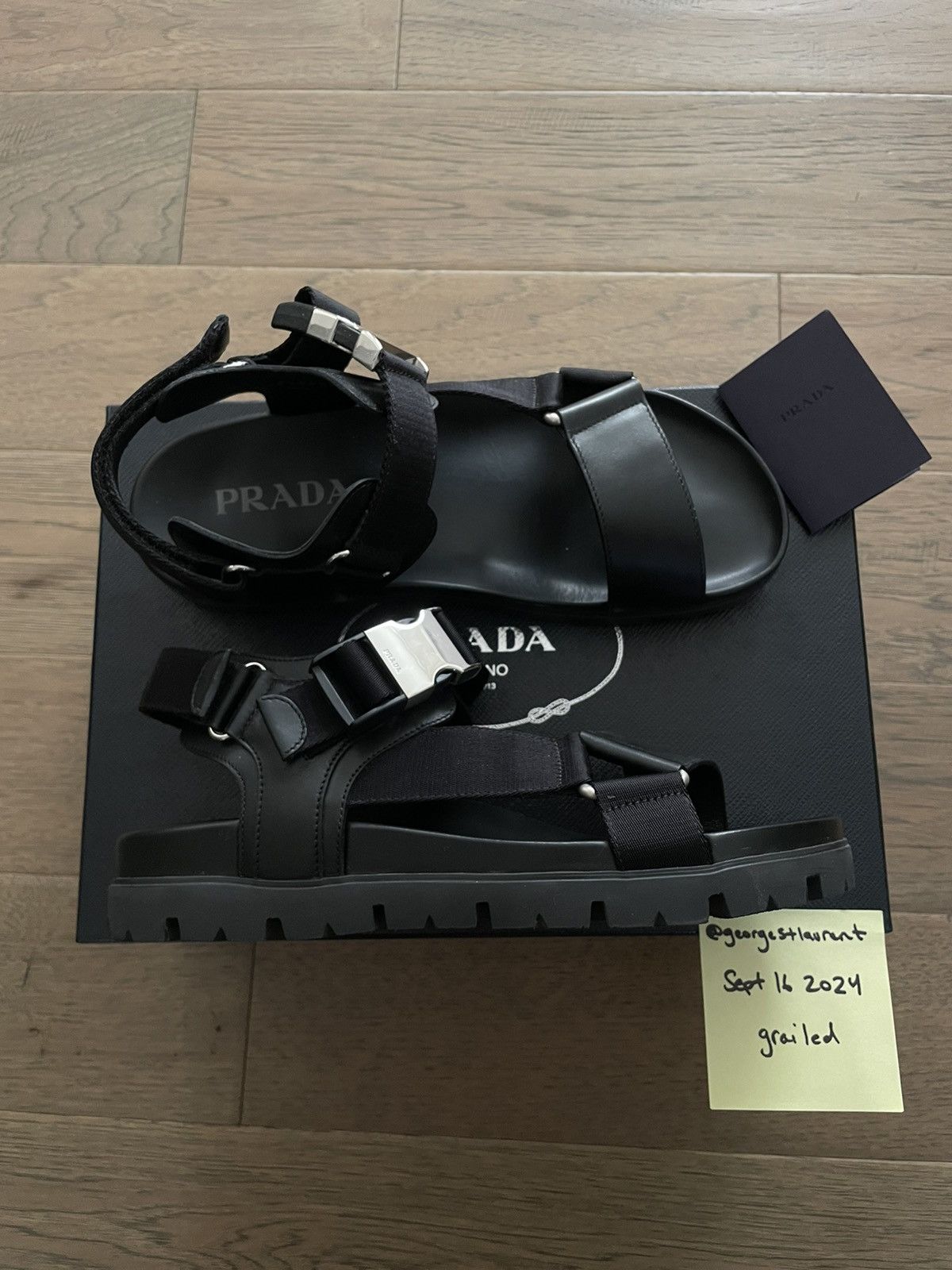 Prada Prada Montana Sandals Size US 9 / EU 42 - 1 Thumbnail
