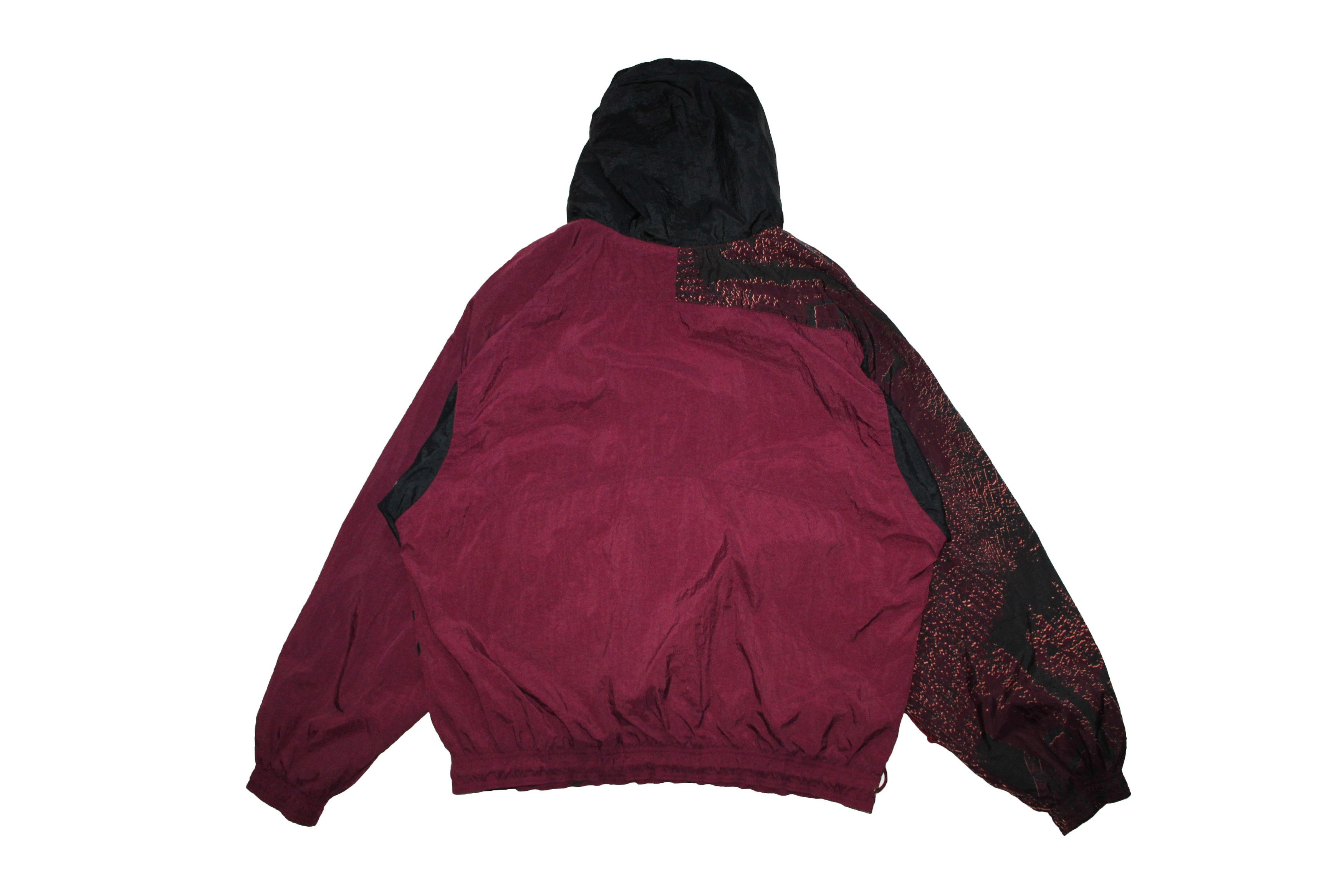 Nike RARE 90s Nike Track Nylon 1/3 Zip Jacket Size US L / EU 52-54 / 3 - 2 Thumbnail