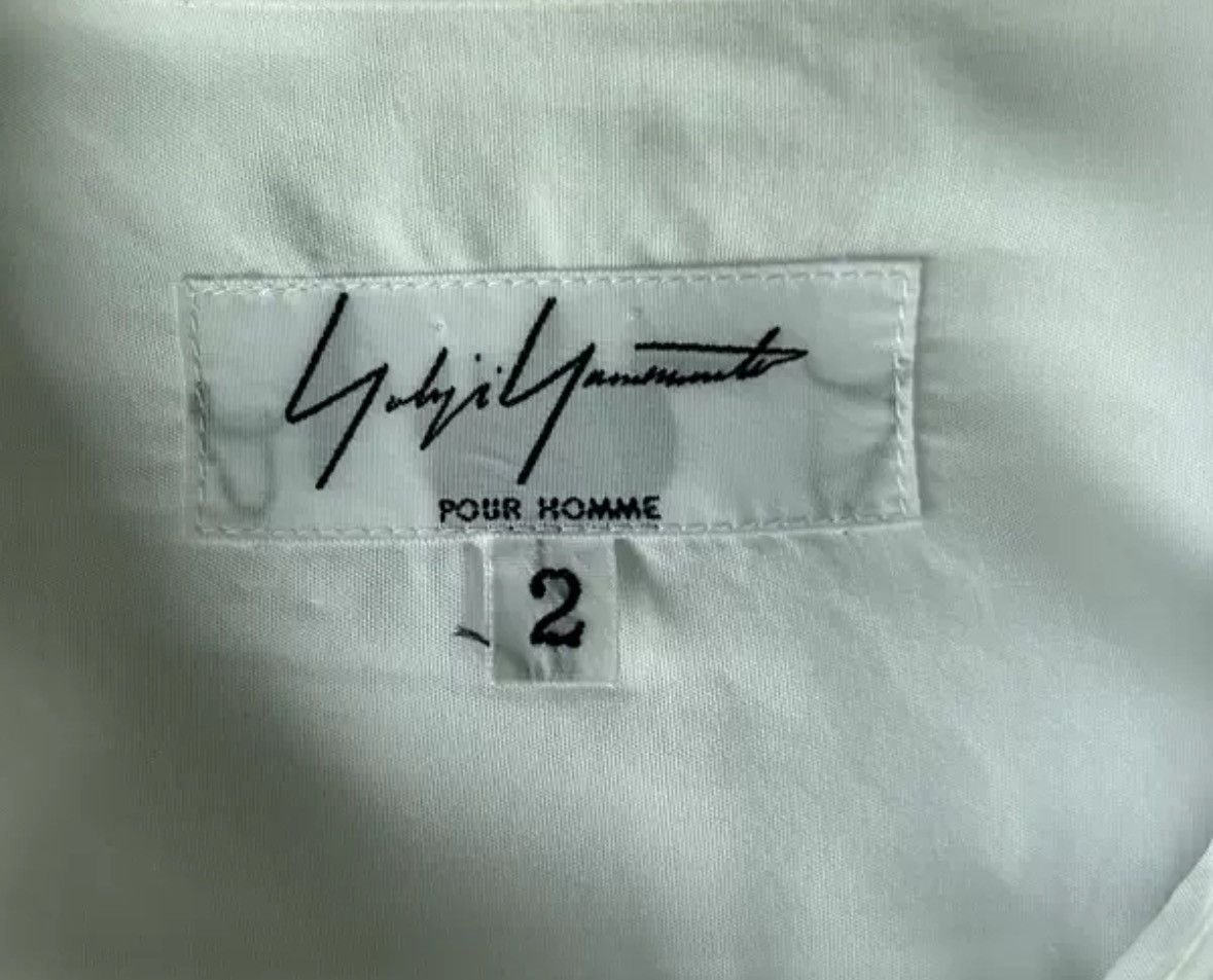 Yohji Yamamoto Yohji Yamamoto 10aw Doll Collar White Shirt 2412-Nextarrow Size US M / EU 48-50 / 2 - 5 Thumbnail