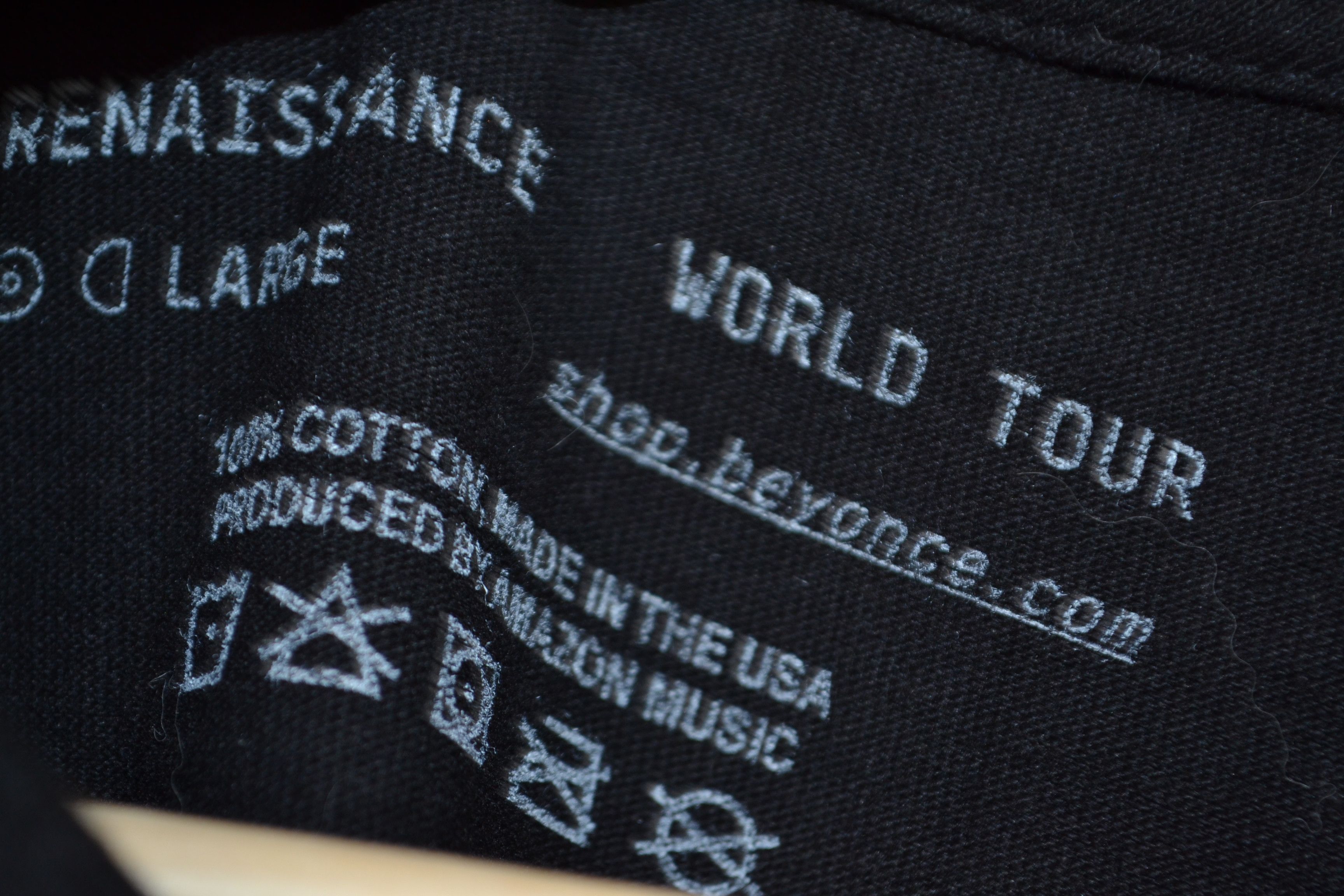 Band Tees Beyonce Renaissance Tour Large Black Cowgirl Tee 2023 Size US L / EU 52-54 / 3 - 3 Thumbnail