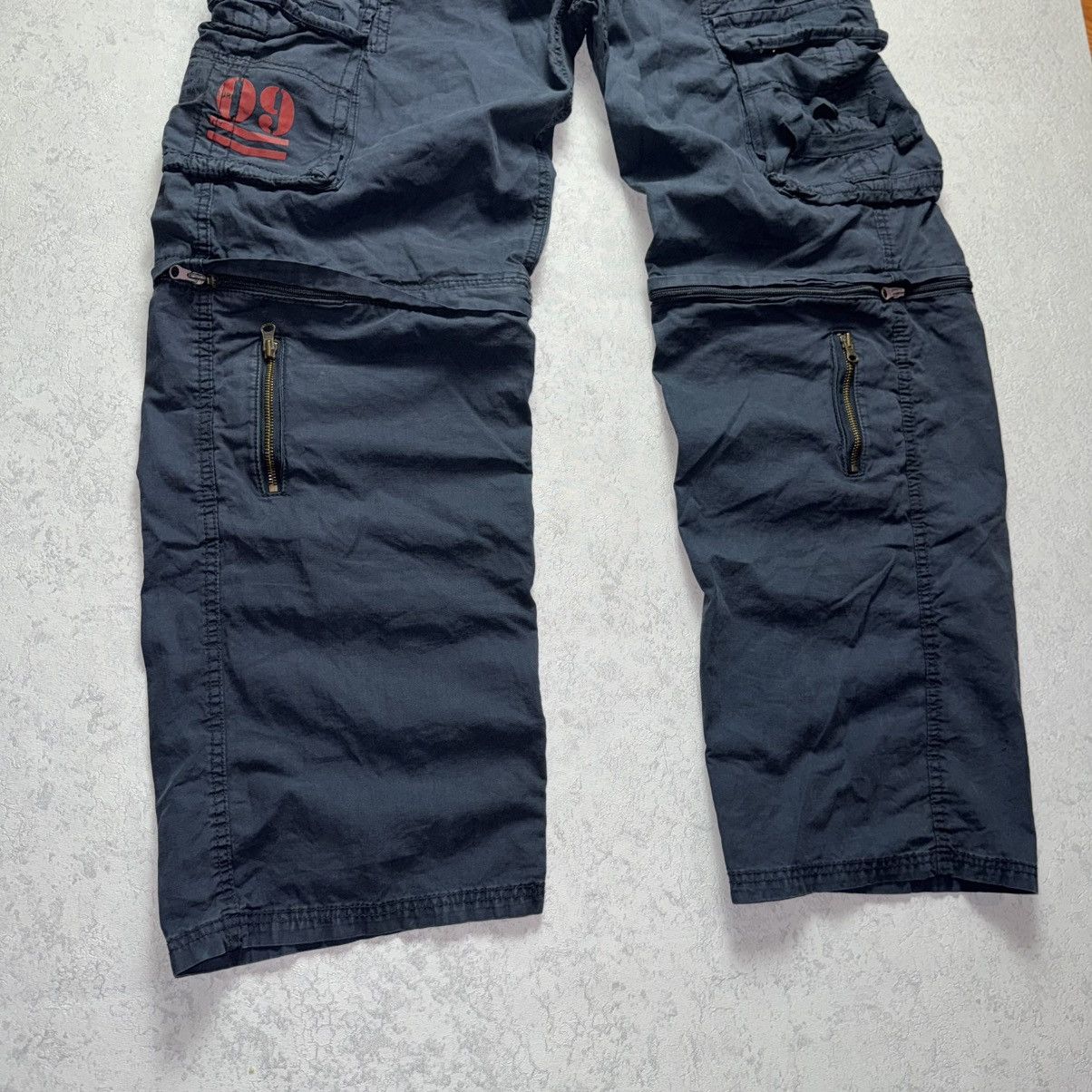Other Vintage Surplus Tex 2in1(Shorts + Pants) Cargo Bondage Size US 36 / EU 52 - 3 Thumbnail