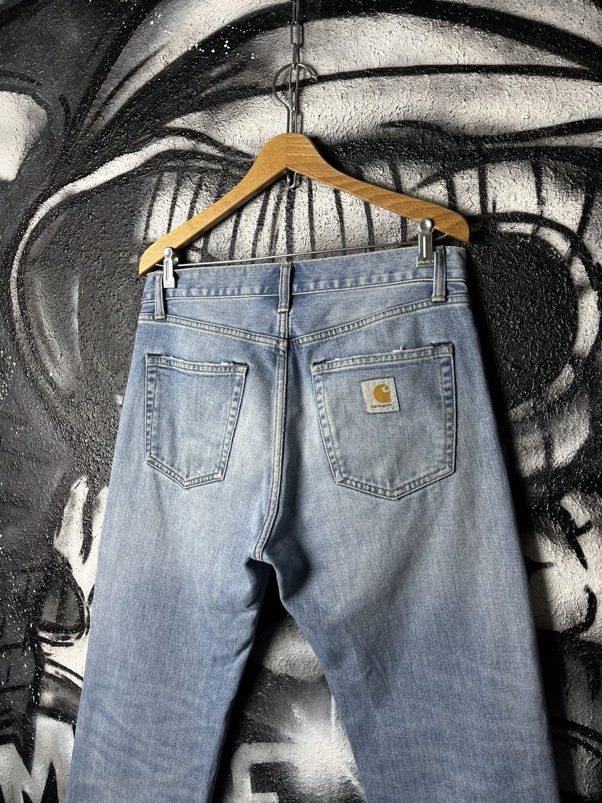 Carhartt Wip Carhartt WIP Pontiac Pant Men’s Jeans Size W29 L32 Size US 29 - 8 Thumbnail