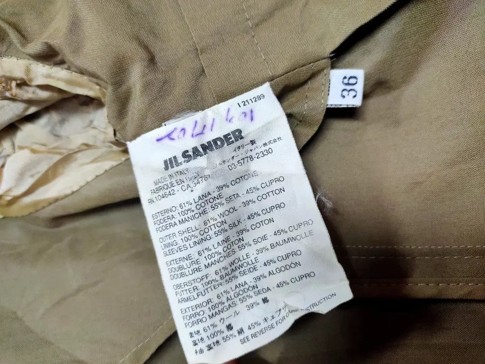 Jil Sander Jil sander coat made in Italy Size XS / US 0-2 / IT 36-38 - 4 Thumbnail