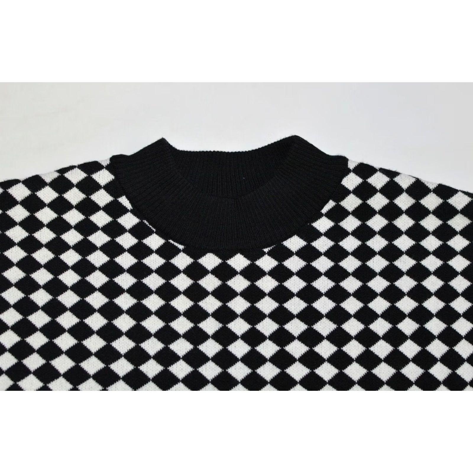 Pringle Of Scotland Wmns Pringle of Scotland x H&M Sweatshirt Sweater Size S Womens Pullover Black White 03s FLASH Size S / US 4 / IT 40 - 2 Thumbnail