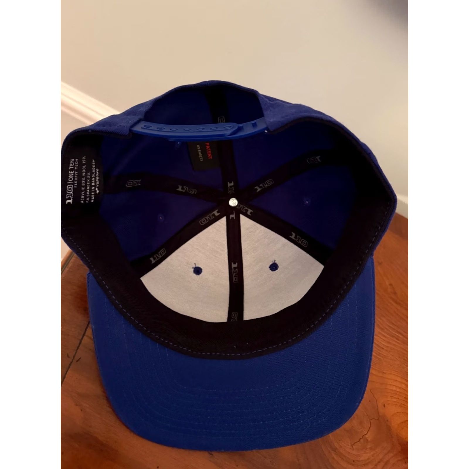 Vintage BOB MARLEY Reggae Music Logo Patch Baseball Cap Blue Hat Flexfit 110 Snap Adjustable One Size Mens Size ONE SIZE - 4 Thumbnail