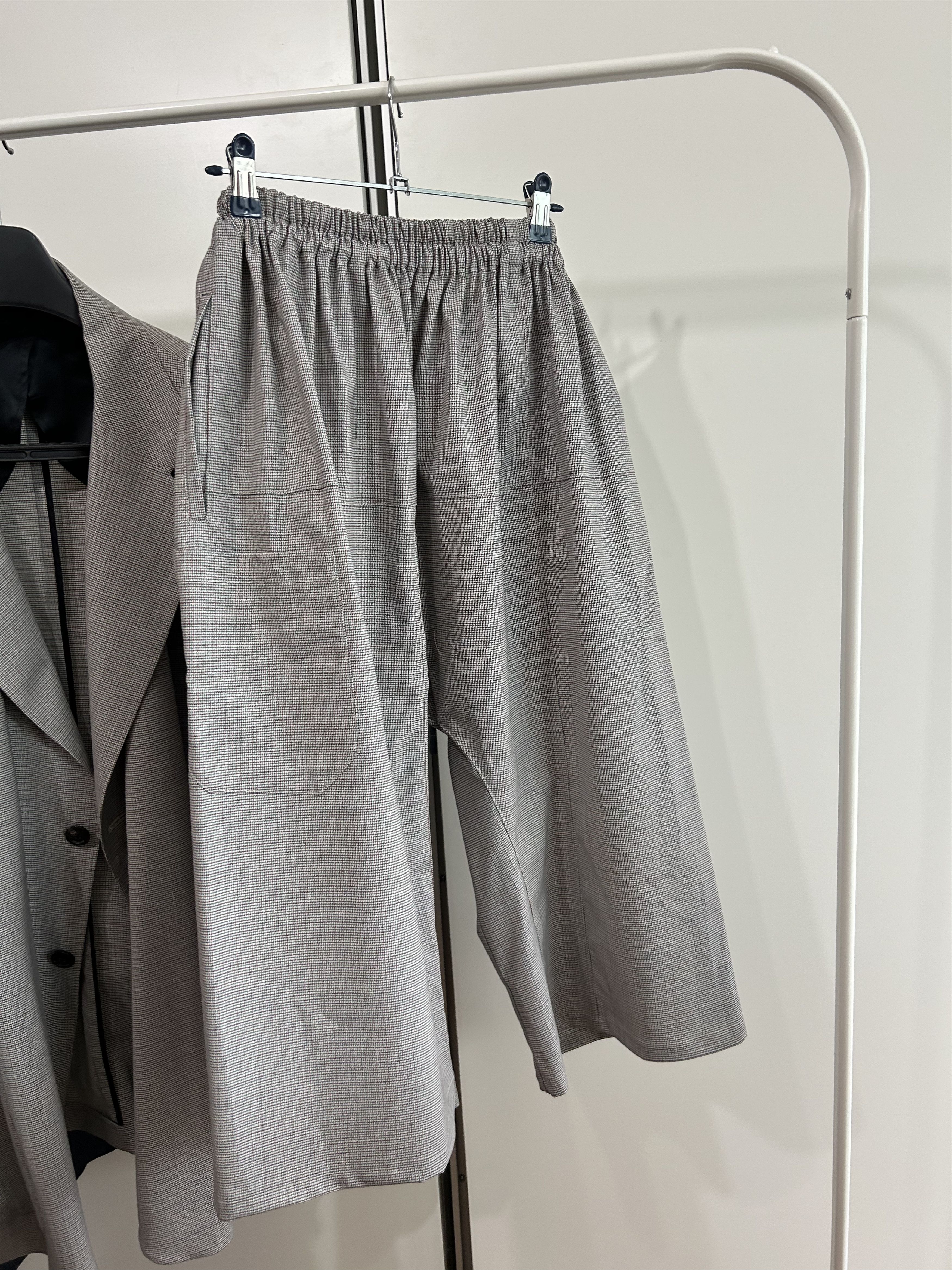 Raf Simons RAF SIMONS 18SS Gingham Check Oversized Blazer Setup Size 46L - 11 Thumbnail