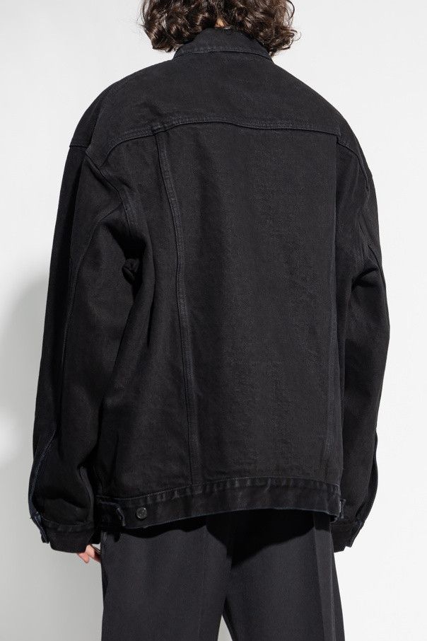 Balenciaga o1mt1gz0924 Oversized Jacket in Black Size US M / EU 48-50 / 2 - 4 Thumbnail