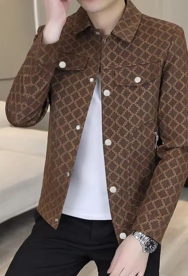 Japanese Brand Brown Color Faux Jacket Size US S / EU 44-46 / 1 - 2 Thumbnail