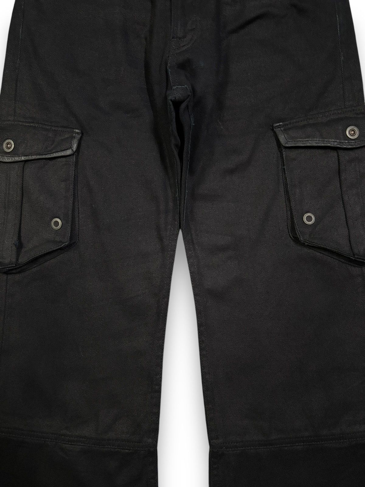 Hysteric Glamour Vintage Japanese CavariA Studded Baggy Punk Cargo Jeans Size US 31 - 6 Thumbnail