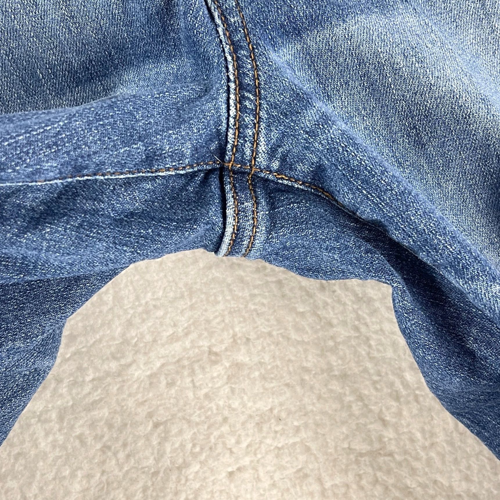Vintage KUT from the Kloth Chrissie Fab Ab Straight Leg Jeans Womens Mid-Rise Size 0 Blue Size 25" / US 0 / IT 36 - 6 Thumbnail