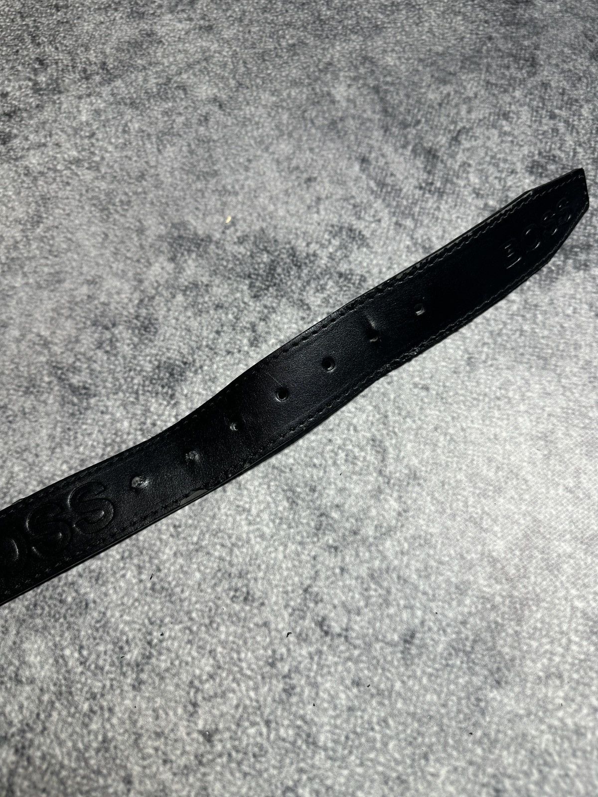 Hugo Boss Y2K Hugo Boss Logo Belts Leather Streetwear Rare USA Style Size ONE SIZE - 3 Thumbnail