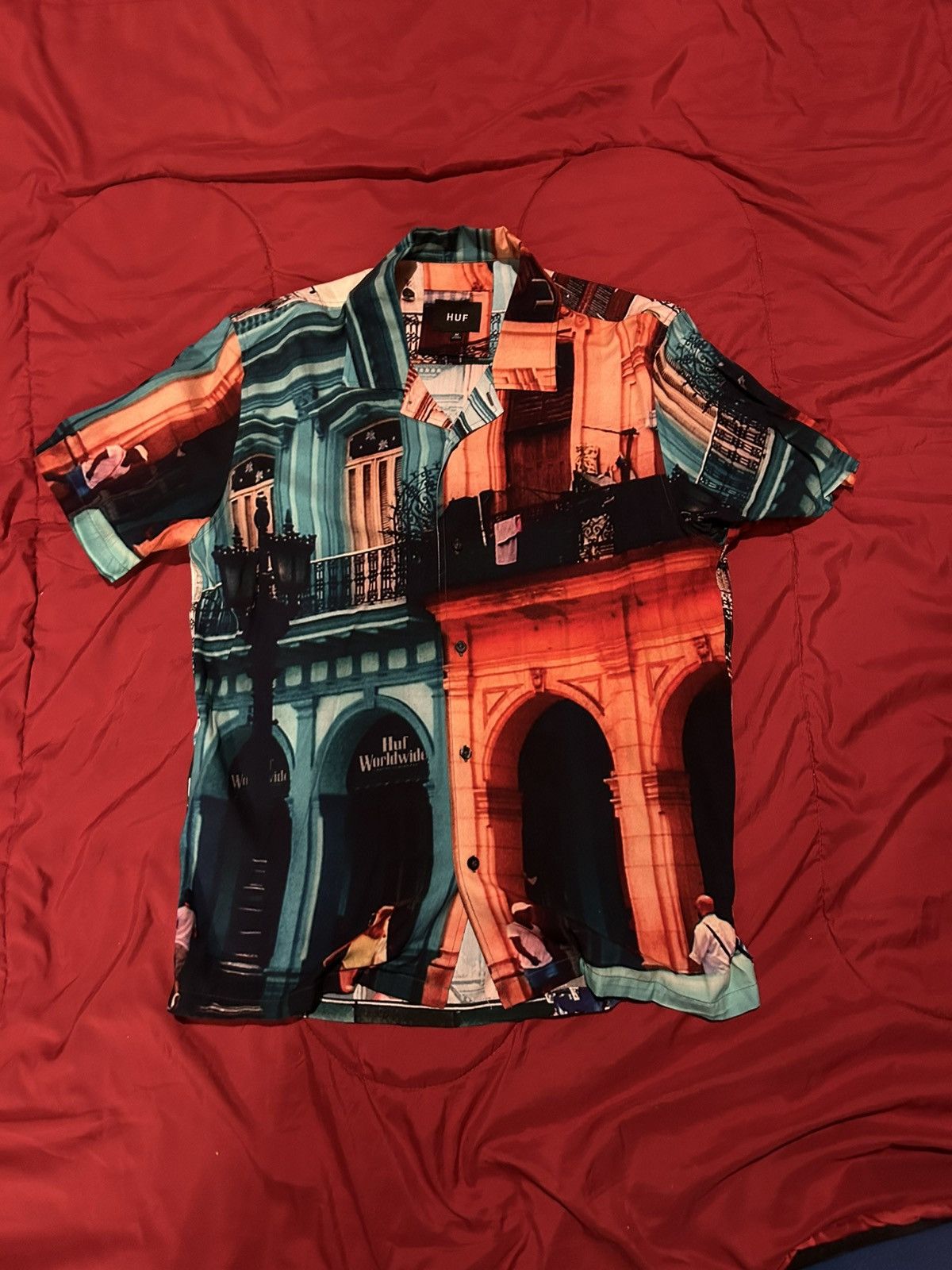 Huf Huf Button Up Shit Size US L / EU 52-54 / 3 - 1 Thumbnail