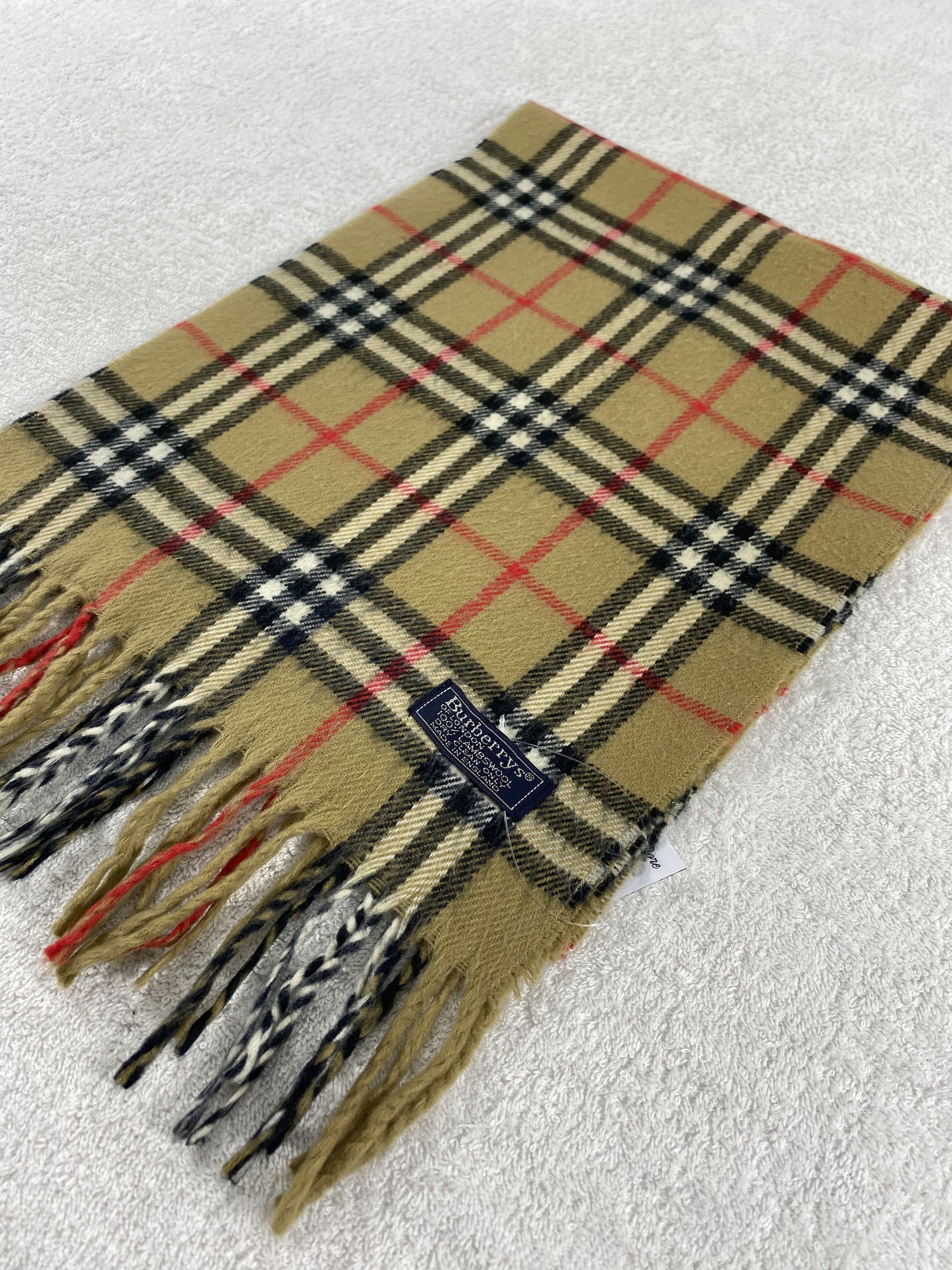 Burberry Vintage Burberry Scarf/Muffler/Neckwear MF636 Size ONE SIZE - 3 Thumbnail