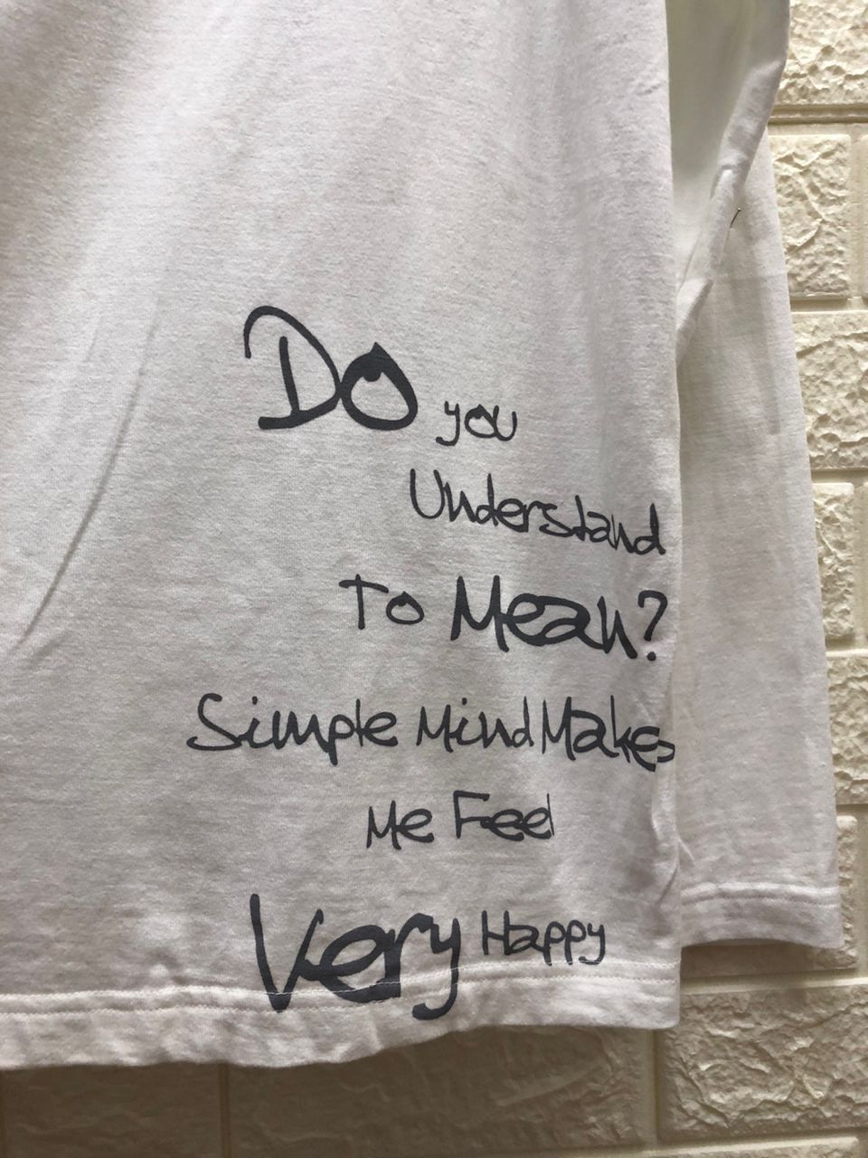 If Six Was Nine 💥BINDING OFFER💥Japan-Dig Deep Crazy Poem Long Sleeve Size US XL / EU 56 / 4 - 2 Thumbnail