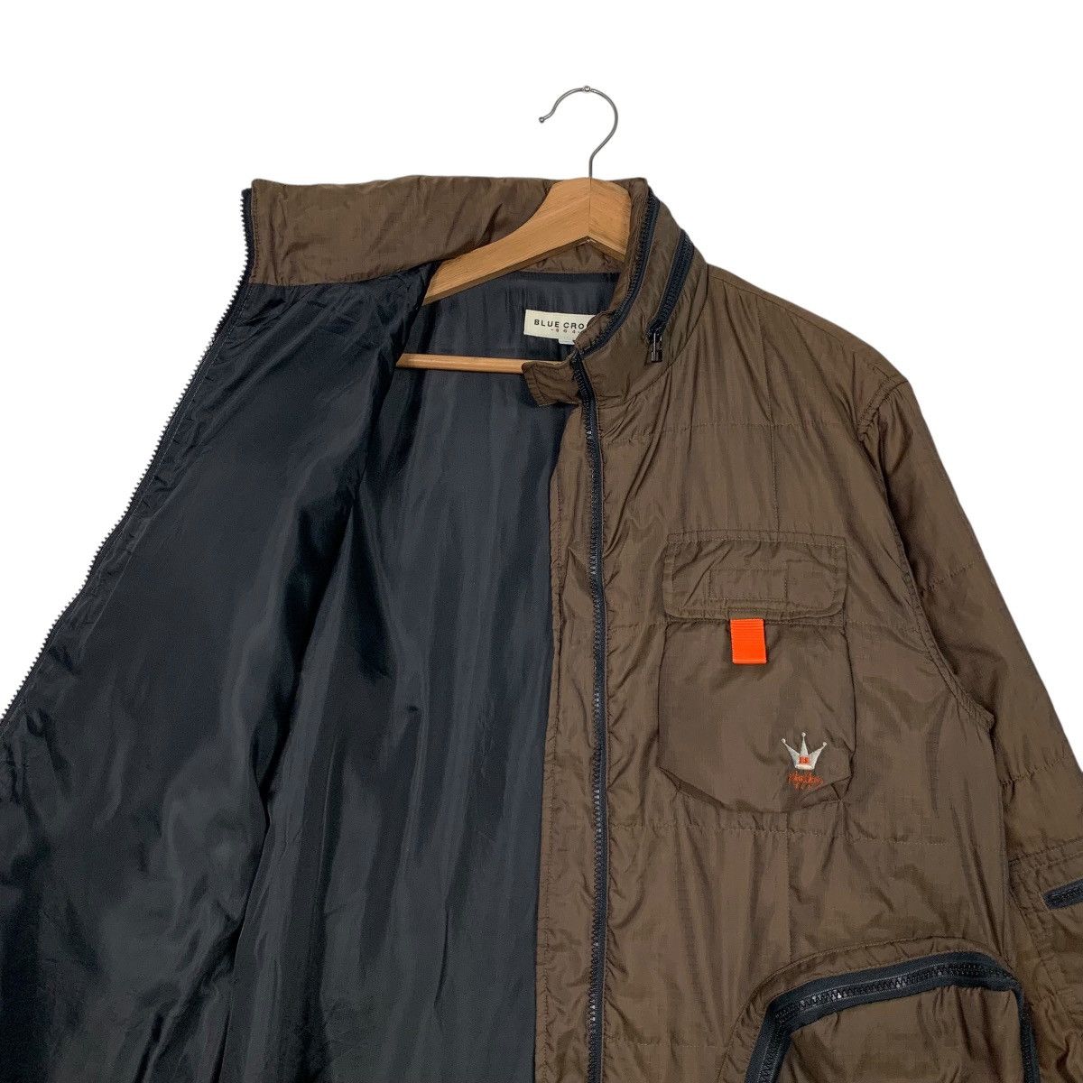 Japanese Brand BLUE CROSS 4 Pocket Utility Nylon Jacket #2513-C113 Size US S / EU 44-46 / 1 - 10 Thumbnail