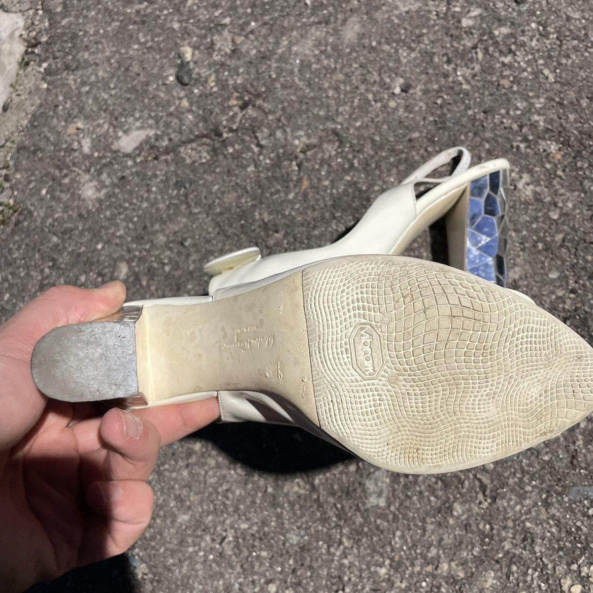 Salvatore Ferragamo Salvatore Ferragamo Sandals heels platform old shoes Size US 8 / IT 38 - 2 Thumbnail